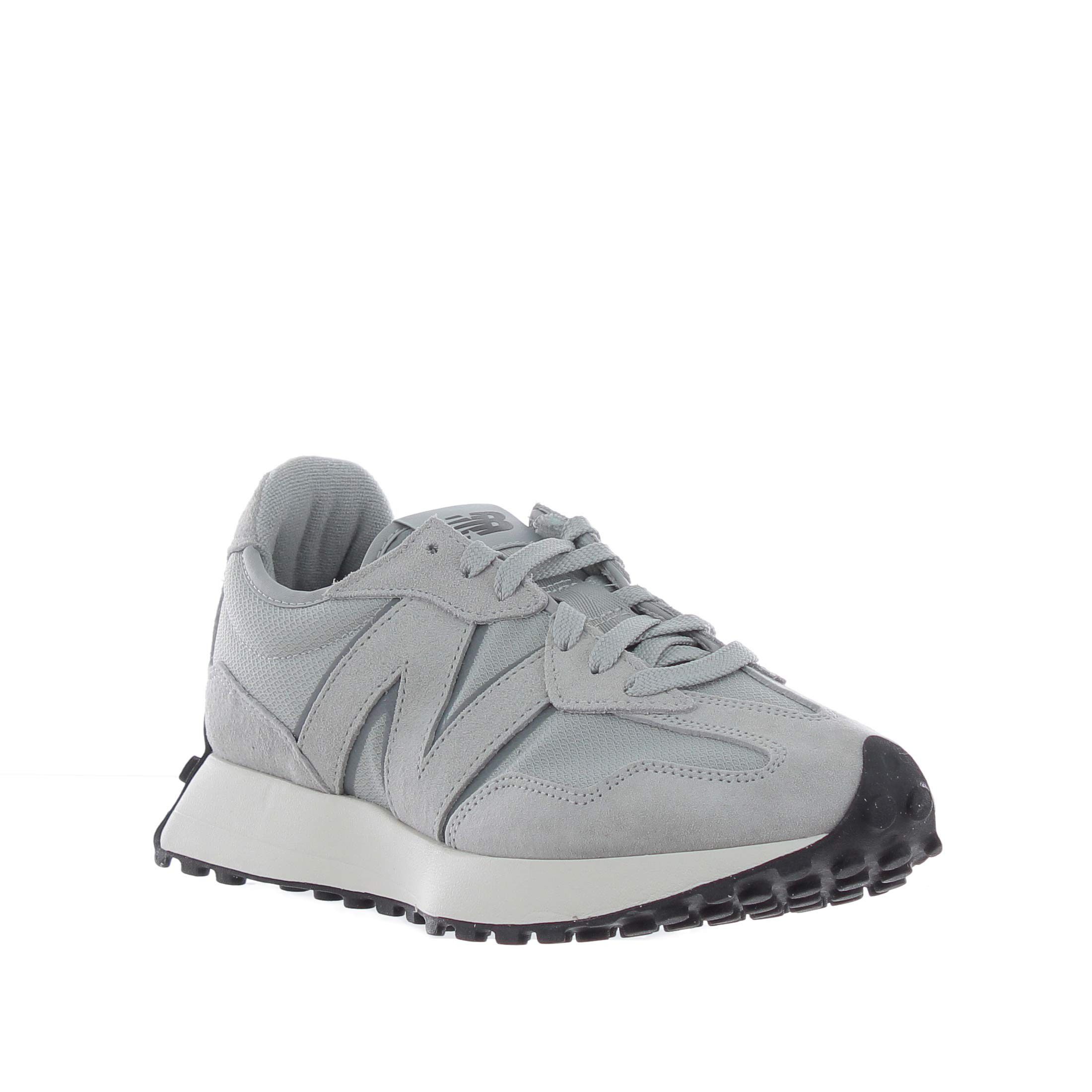 New balance sneaker 327 in camoscio e mesh da uomo