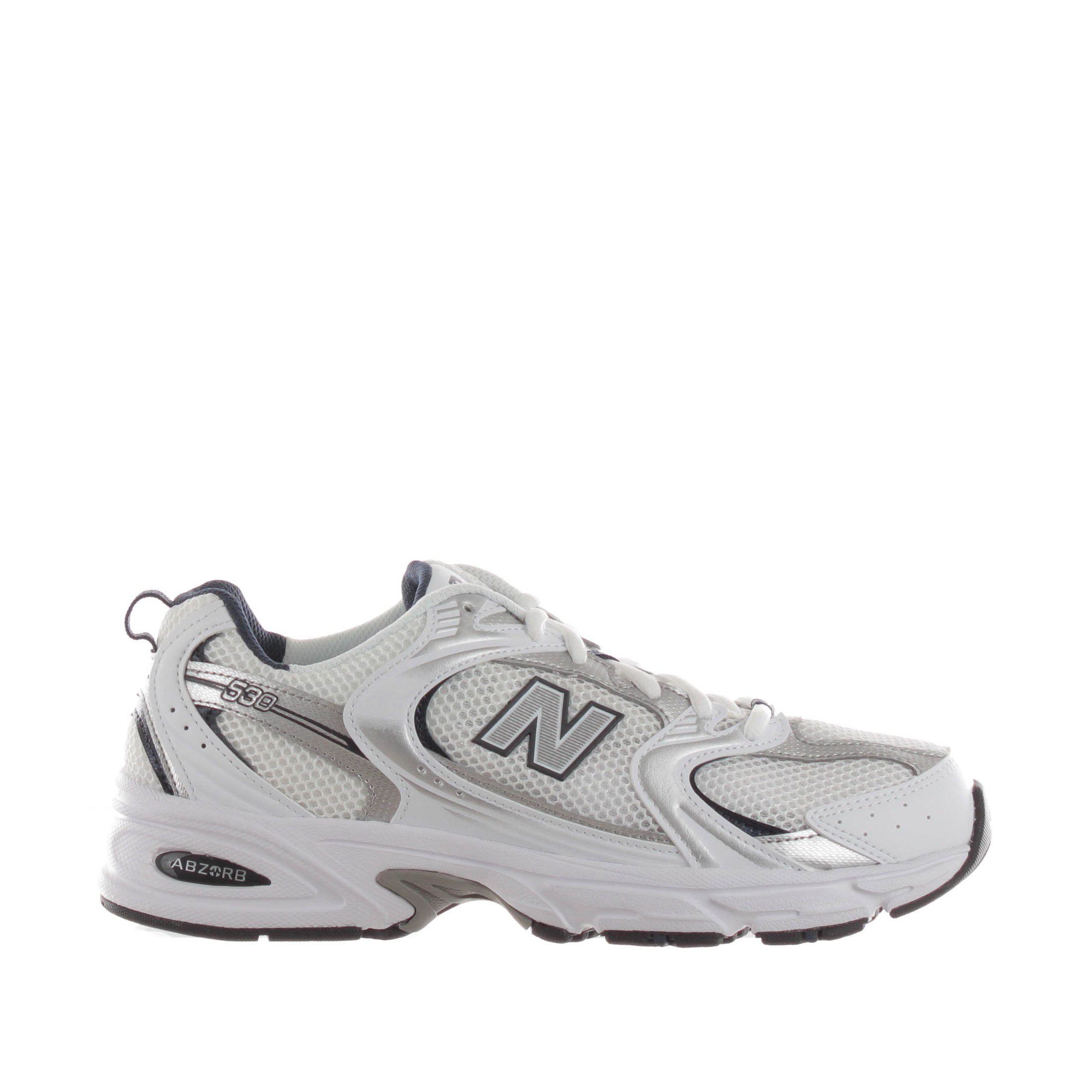 New balance sneaker 530 in camoscio e mesh da uomo