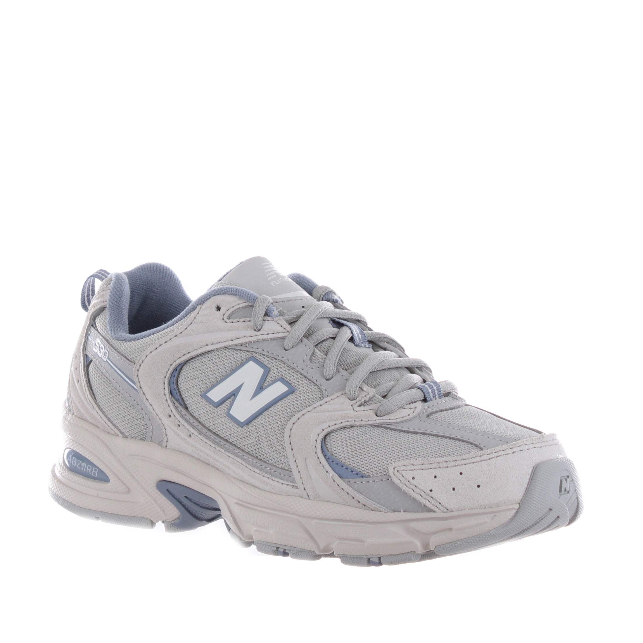 New balance sneaker 530 in camoscio e mesh da donna