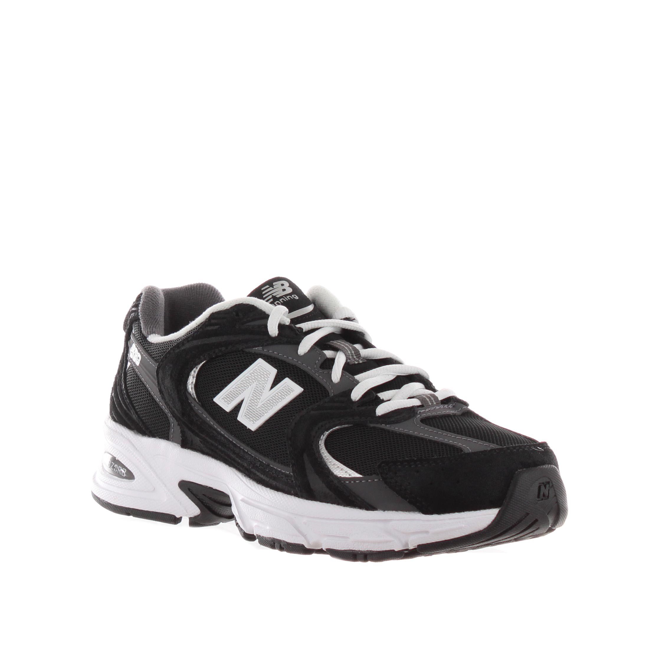 New balance sneaker 530 in camoscio e tessuto da uomo
