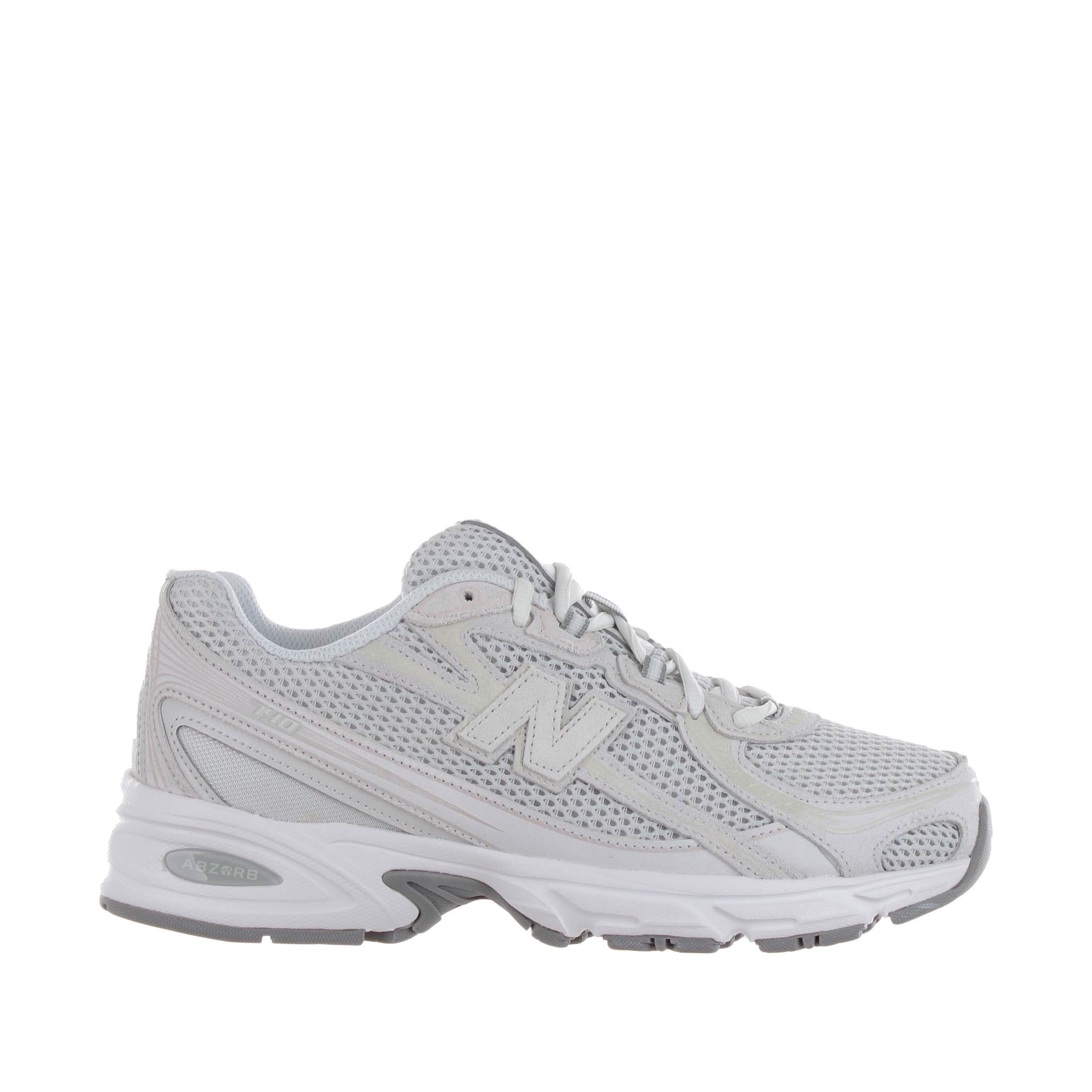 New balance sneaker 740 in camoscio e mesh da uomo