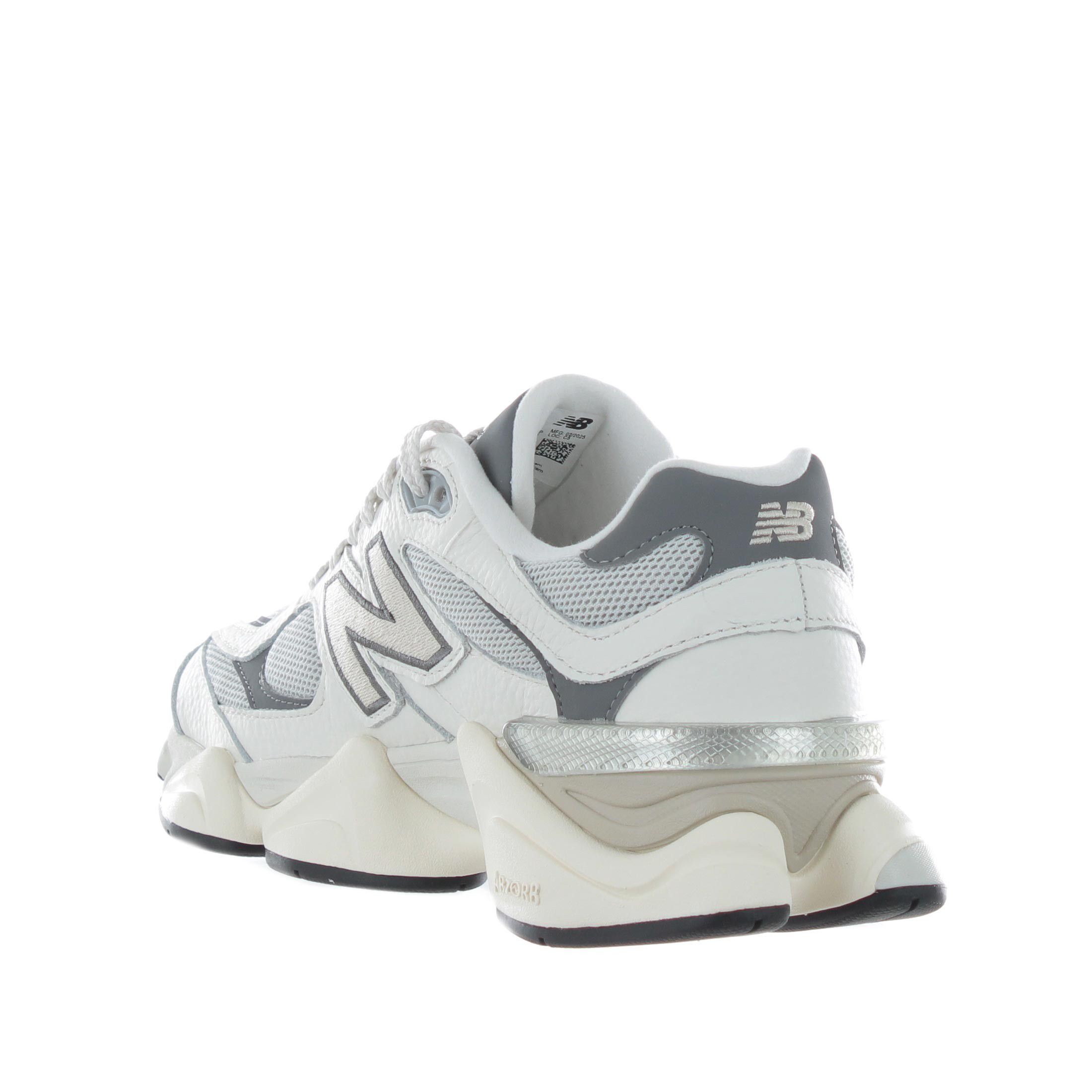 New balance sneaker 9060 in ecopelle da uomo