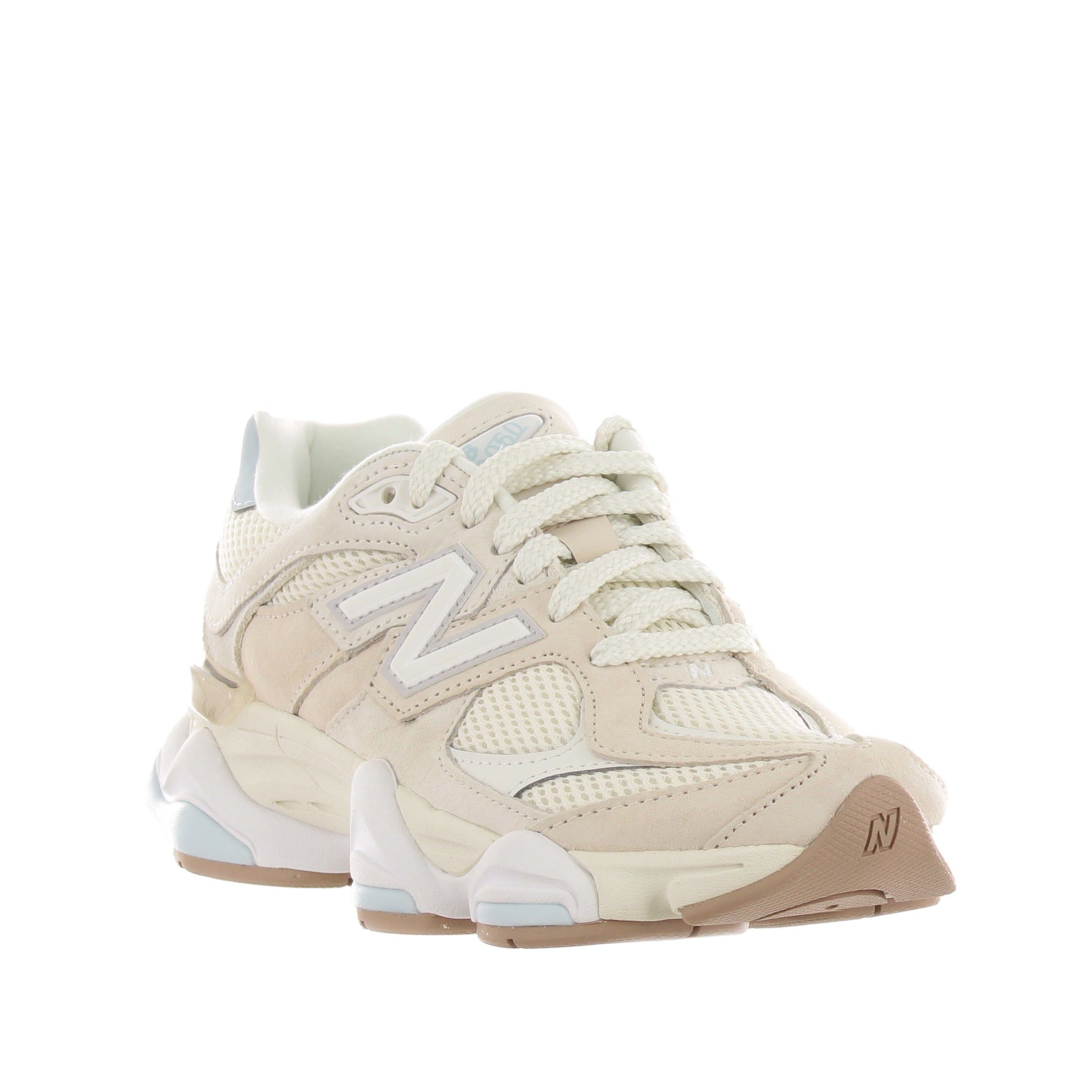 New balance sneaker 9060 in mesh e suede da donna
