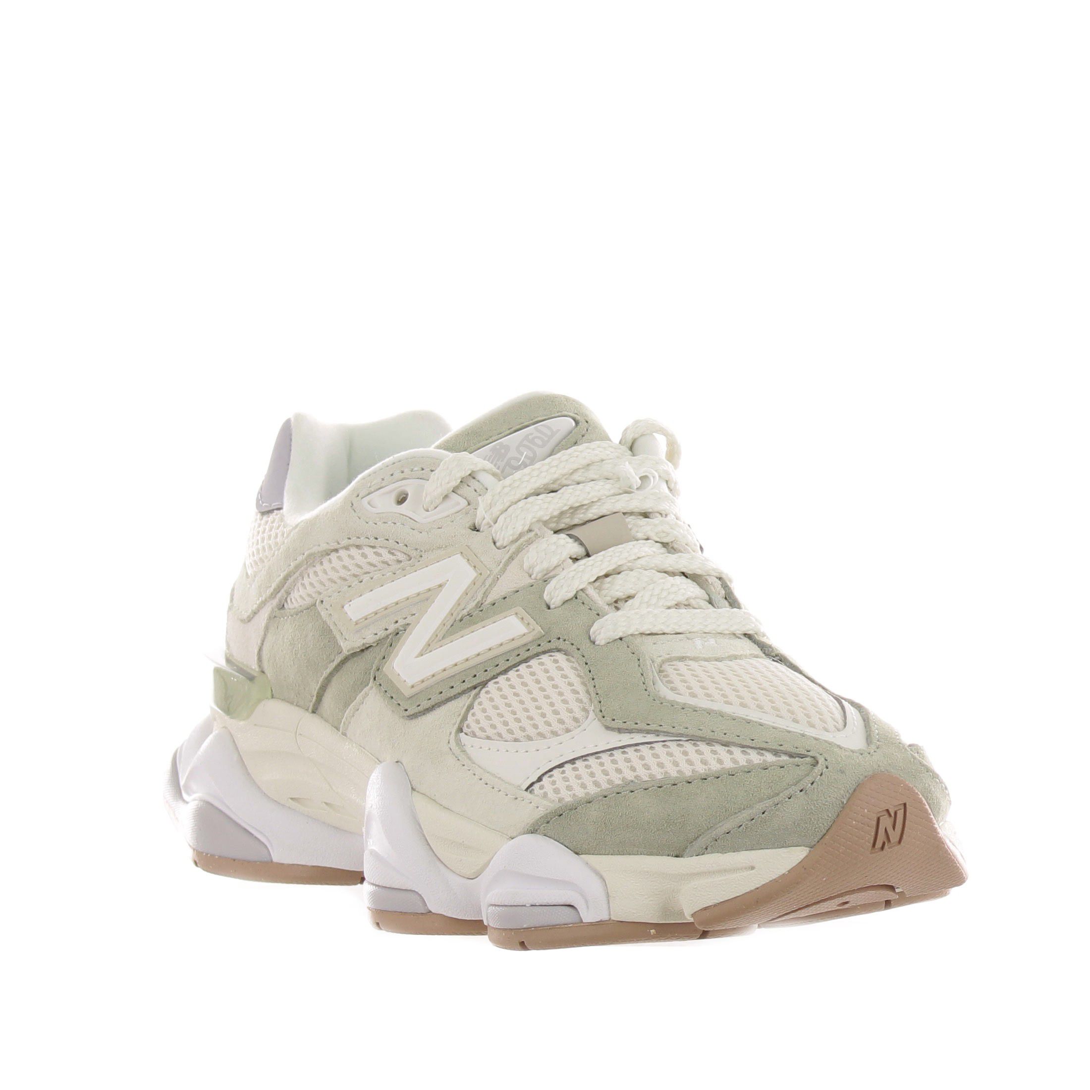 New balance sneaker 9060 in mesh e suede da donna