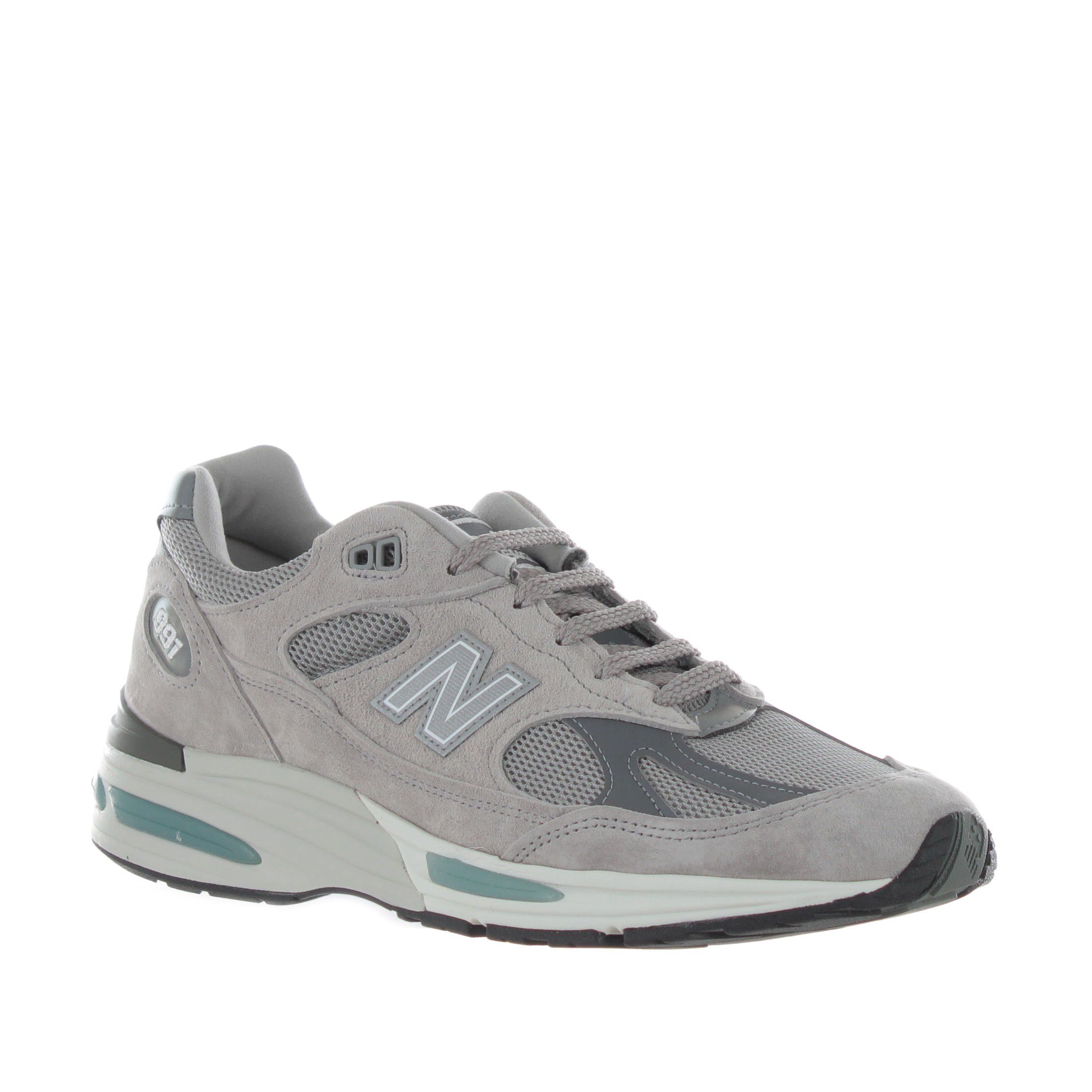 New balance sneaker 991 in camoscio e mesh da uomo