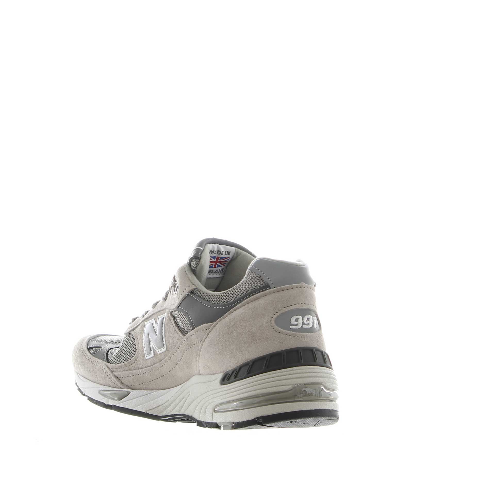 New balance 991 pelle grigio sales