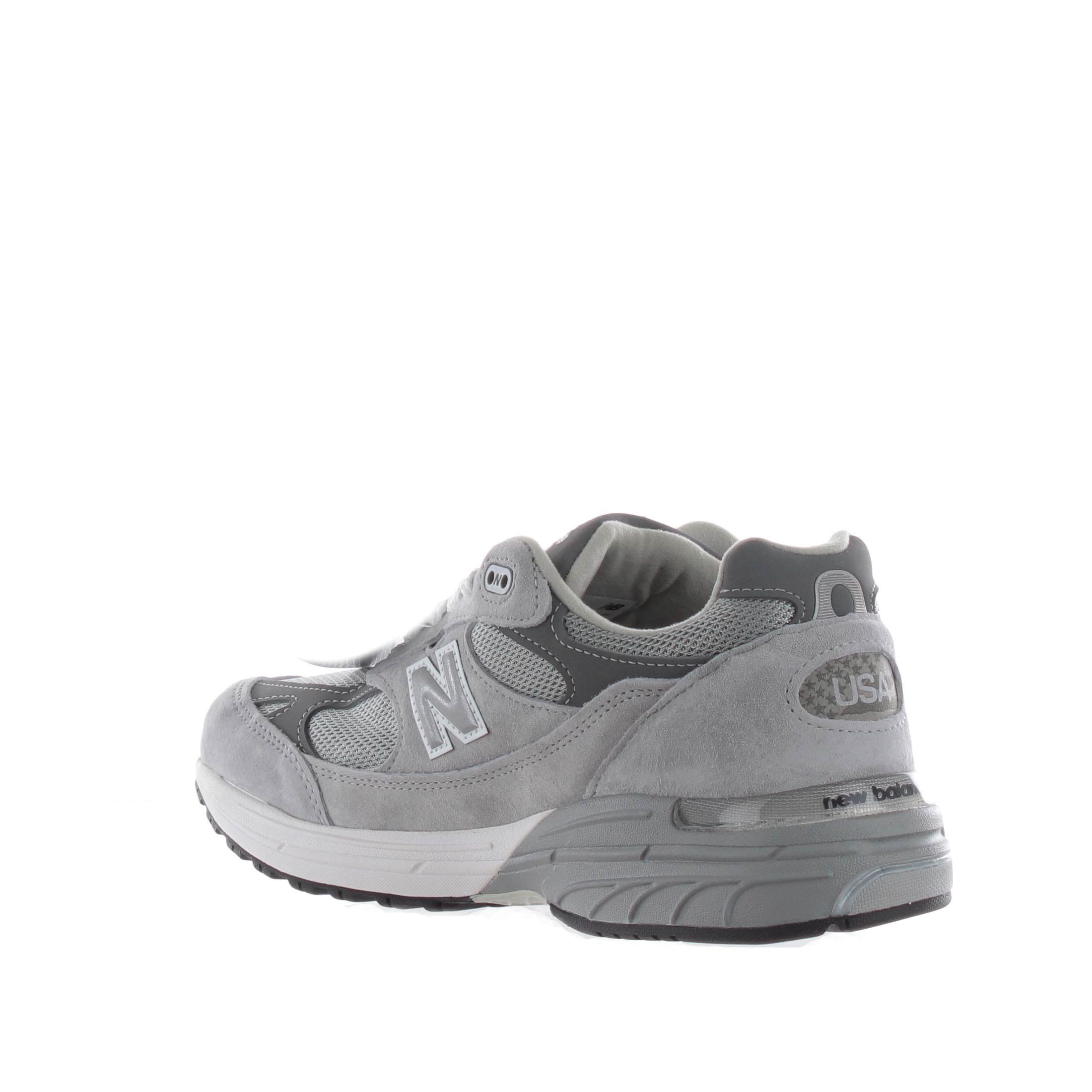 New balance sneaker 993 in camoscio e mesh da uomo