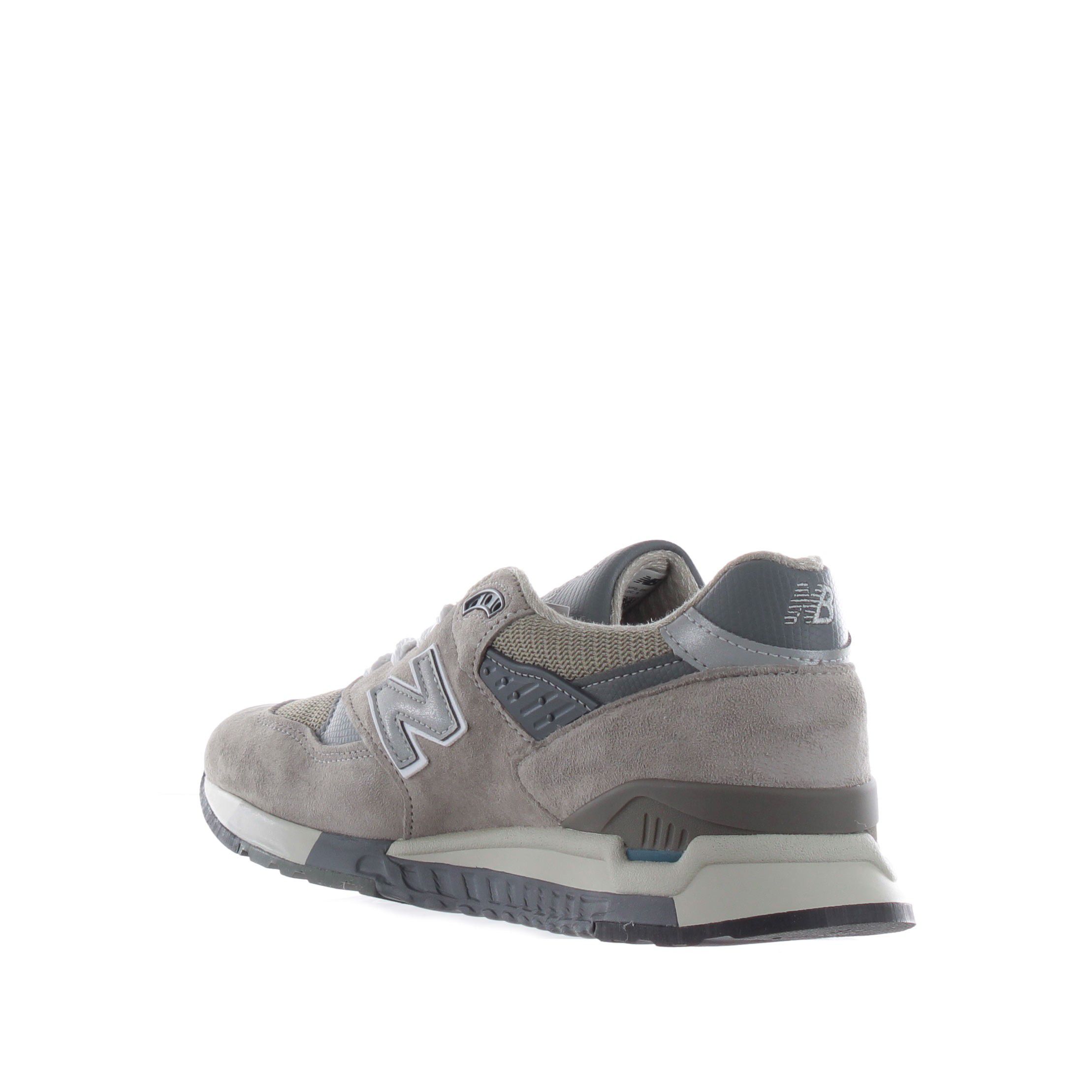 New balance sneaker 998 in camoscio e mesh da uomo