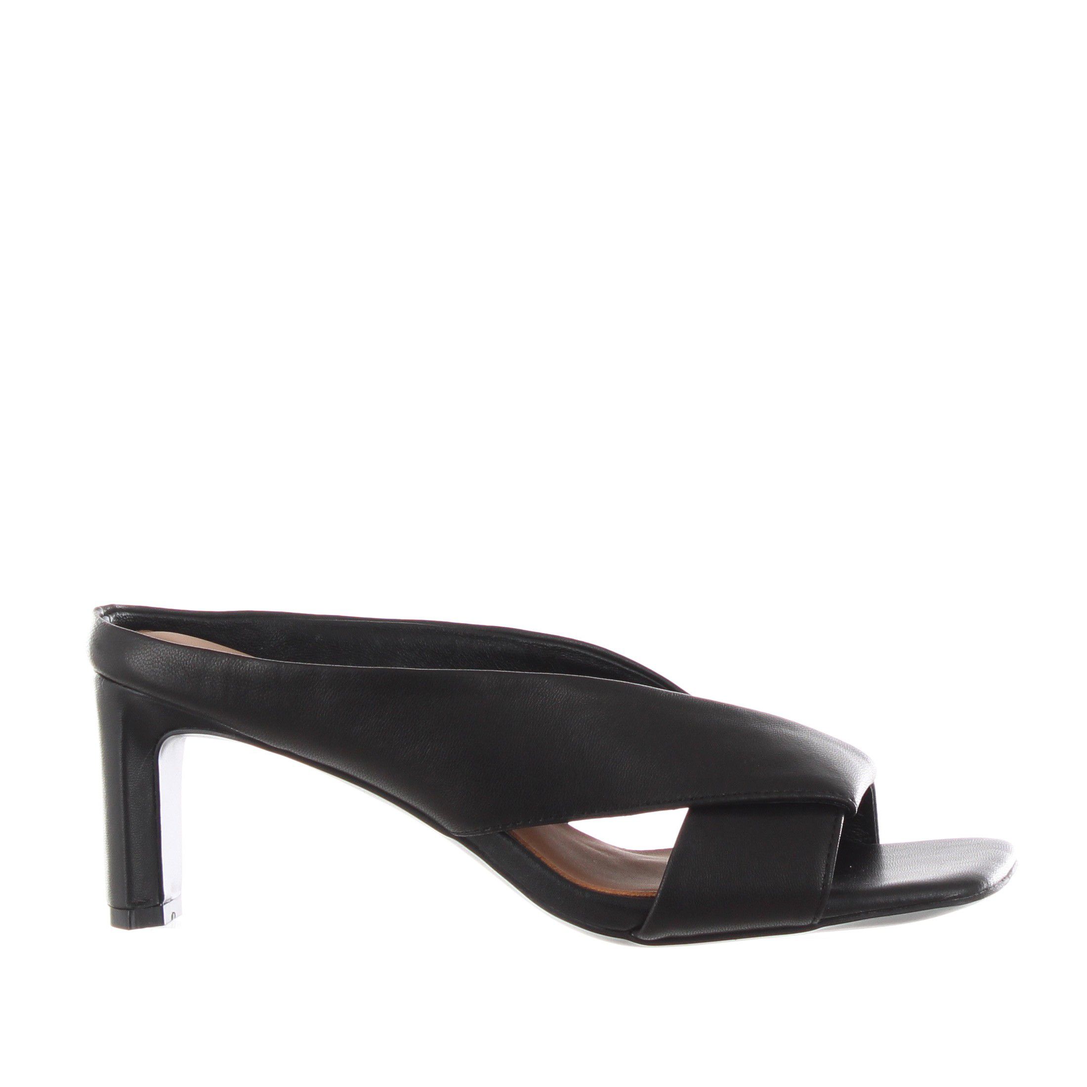 Olivia sabot in pelle a fasce da donna