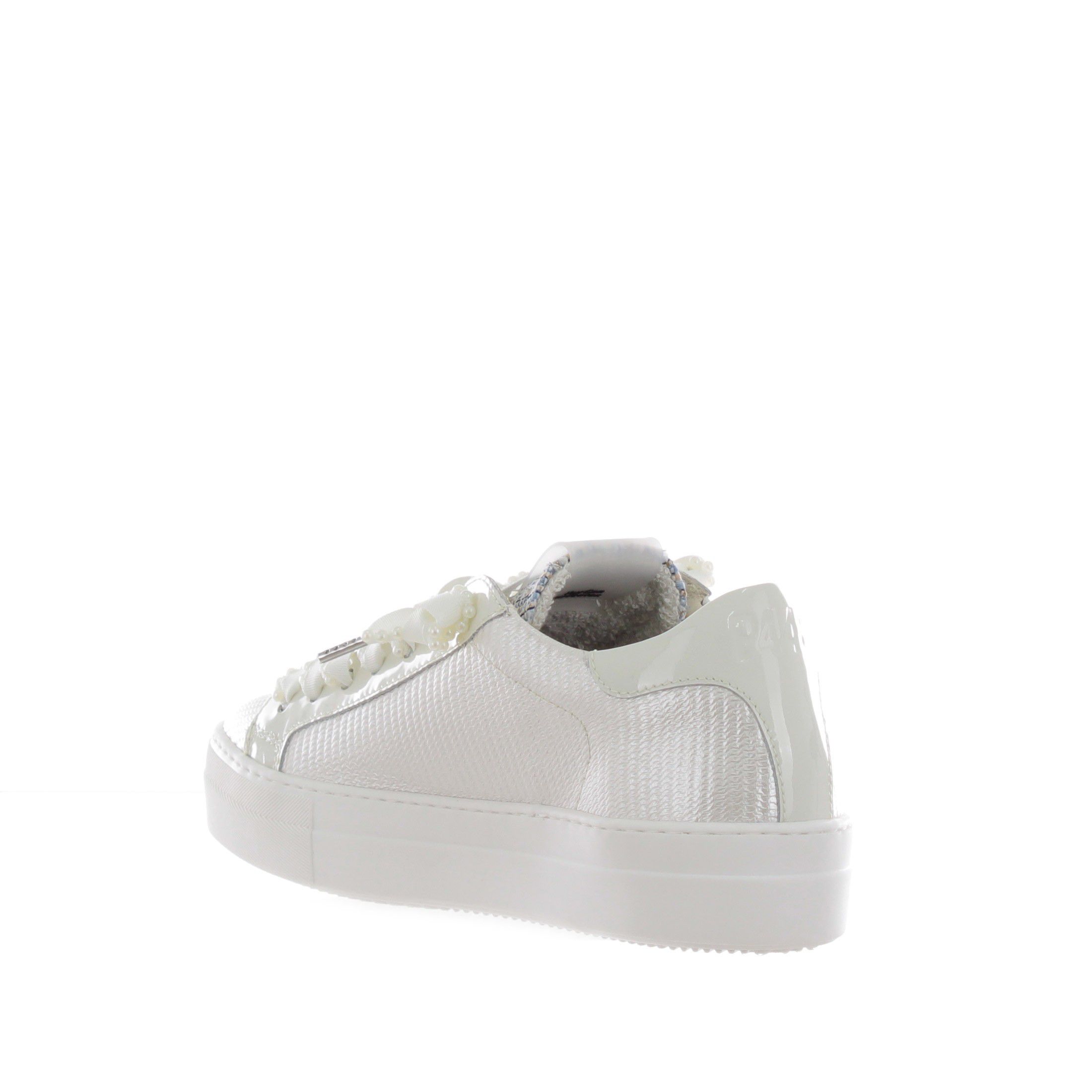 P448 sneaker thea in tessuto intrecciato da donna