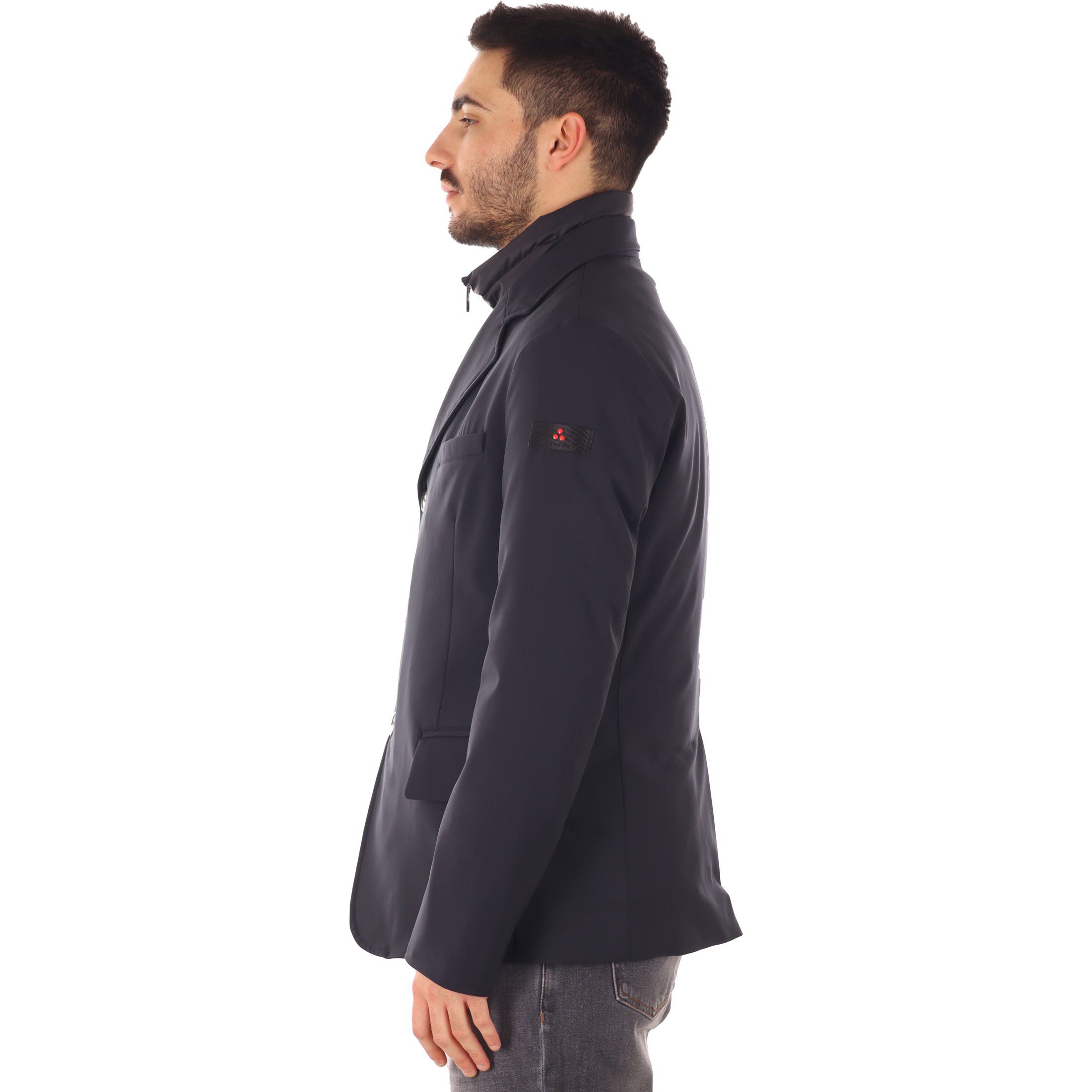 Peuterey giacca in nylon stretch con pettorina staccabile da uomo
