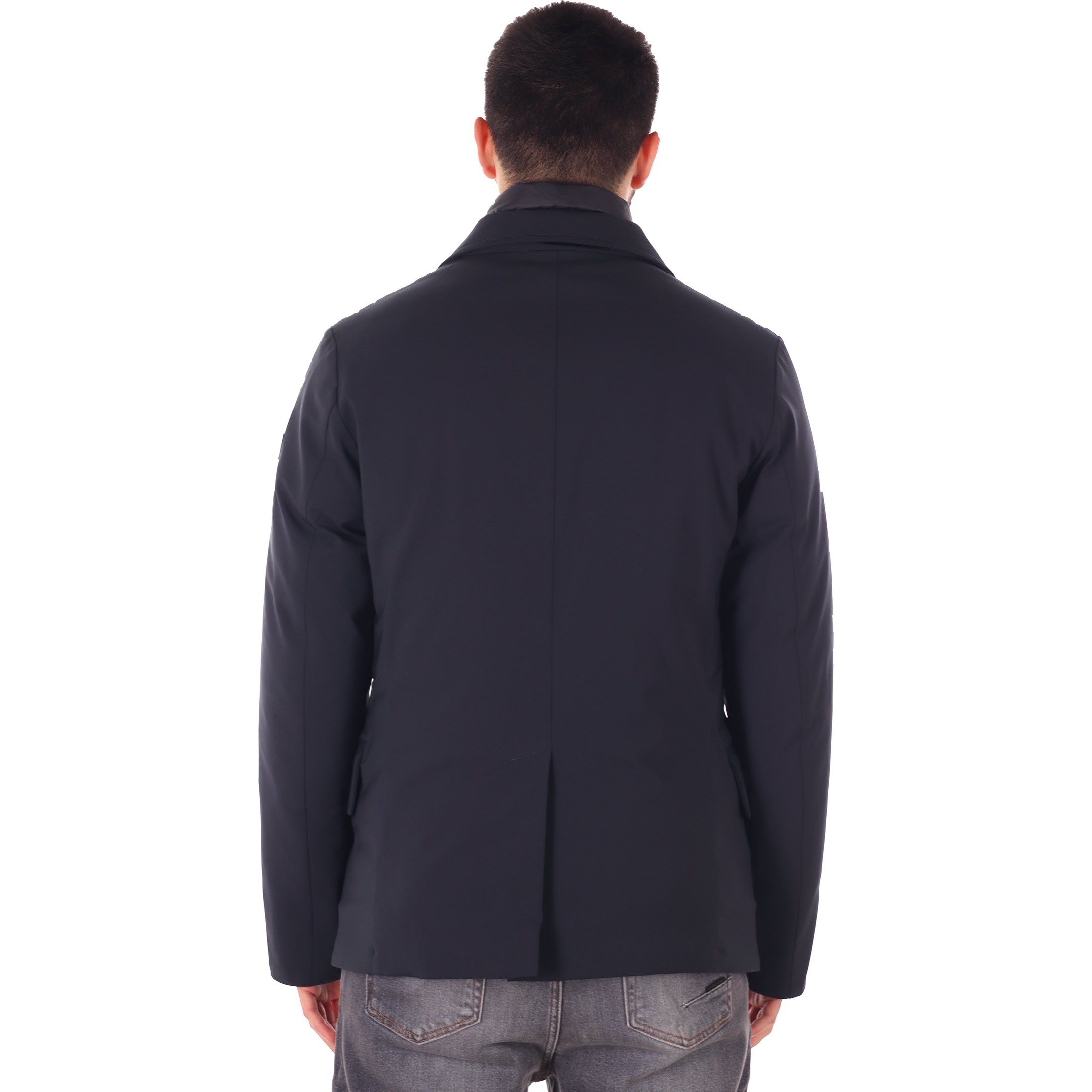 Peuterey giacca in nylon stretch con pettorina staccabile da uomo