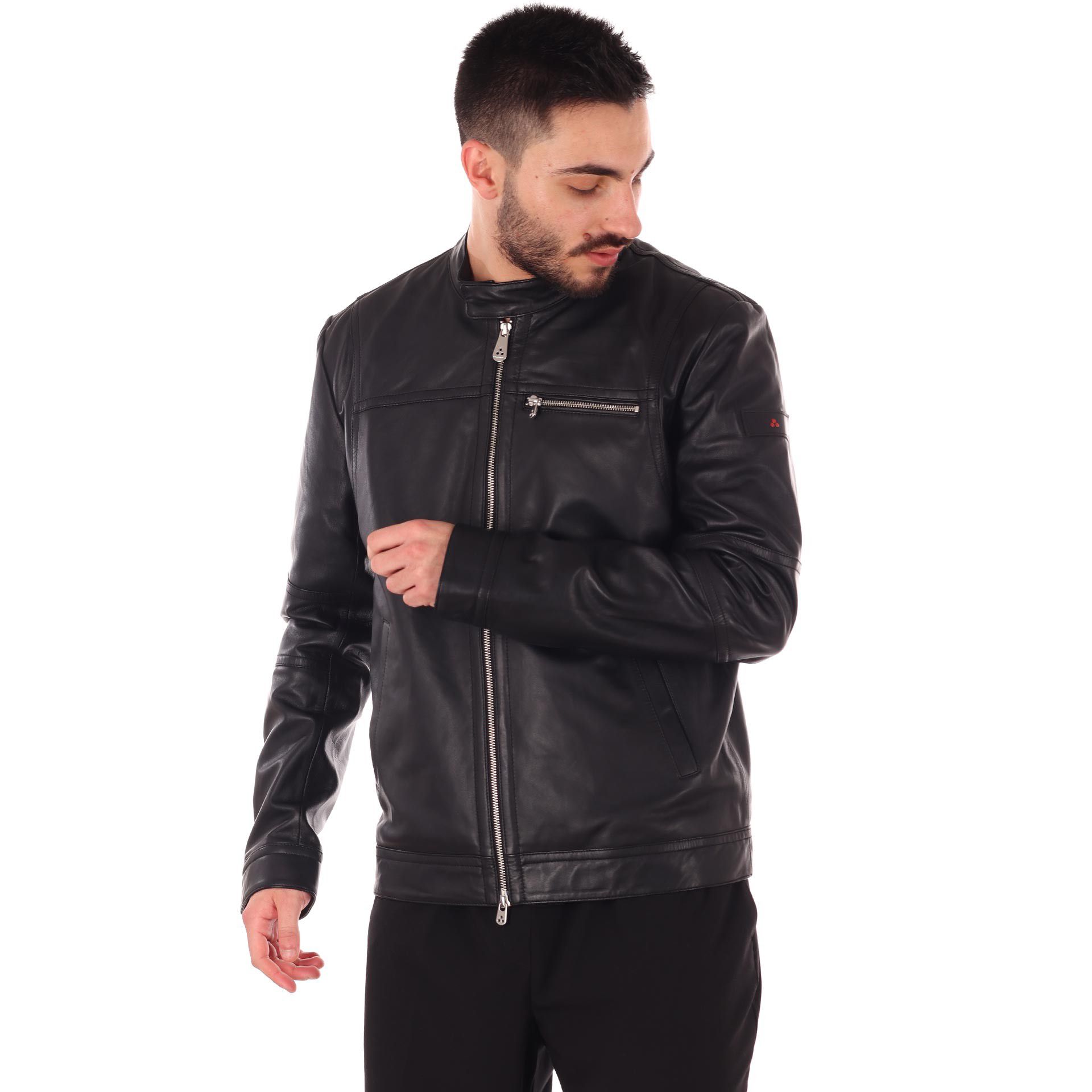 Peuterey jacket saguaro pe 11 in pelle da uomo
