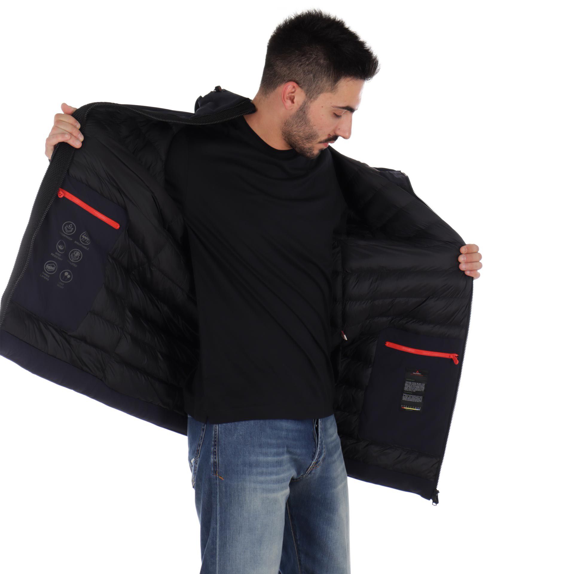 Peuterey overcoat urbano stretch antivento metide da uomo