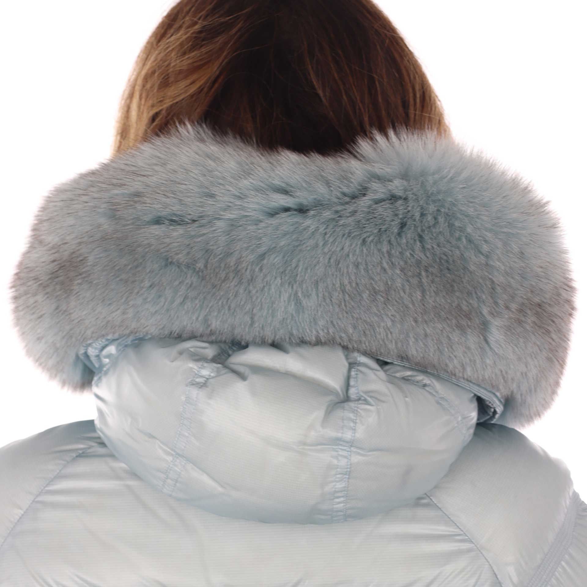 Peuterey piumino lucido in nylon ripstop da donna