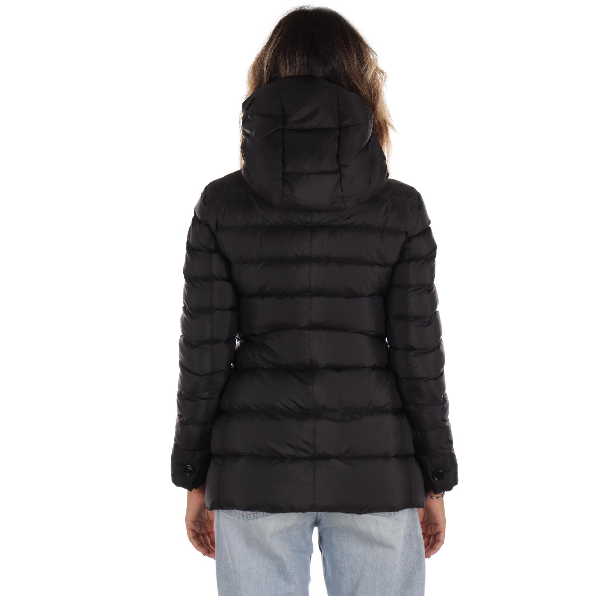 Peuterey piumino slim esdra in tessuto riciclato da donna