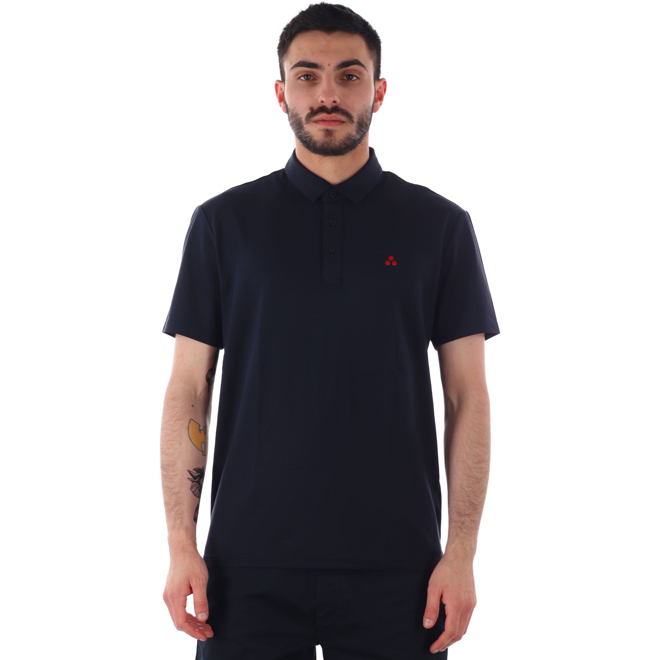 Peuterey polo mezzola 02 in piquet stretch  da uomo