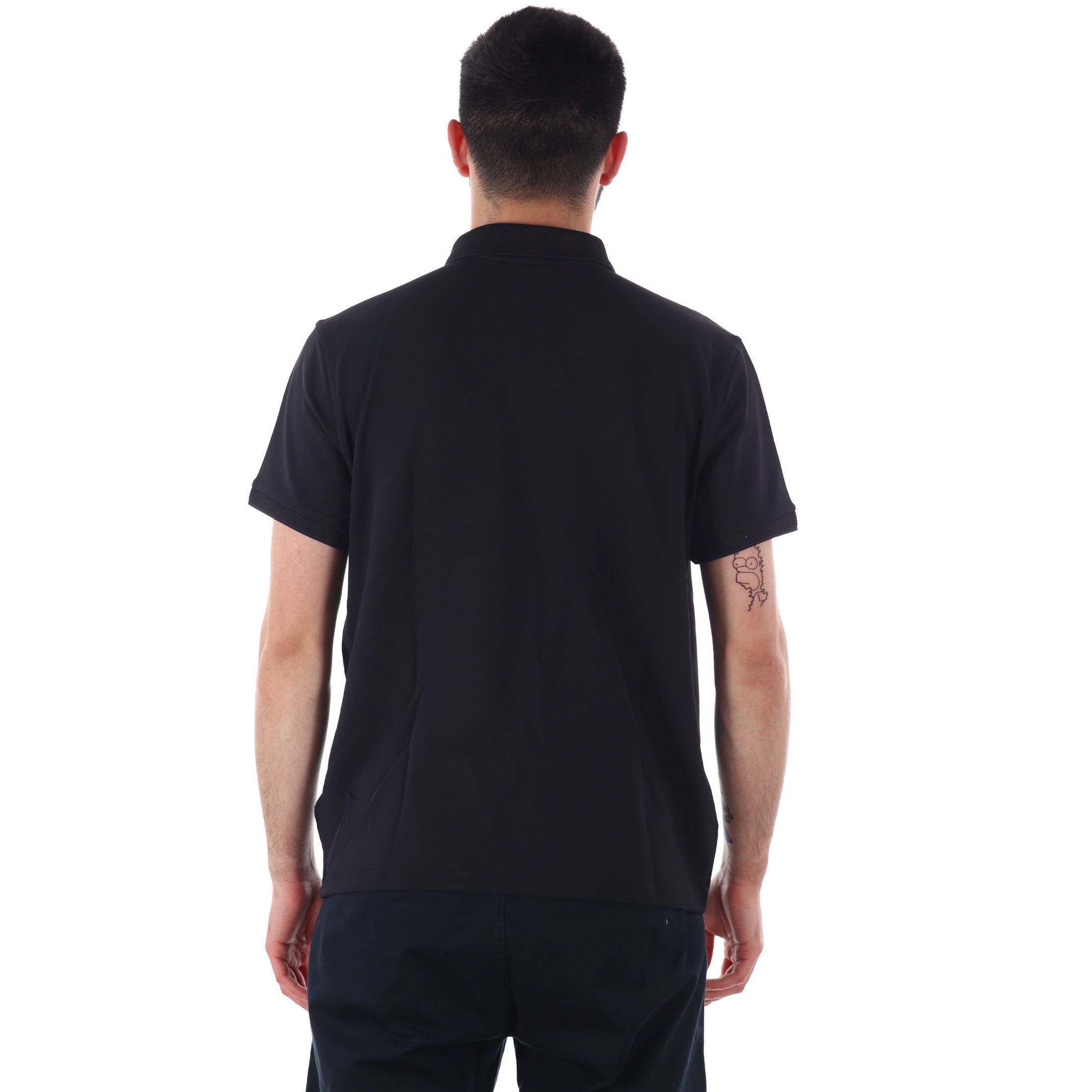 Peuterey polo plantago 02 in piqué di nylon stretch da uomo