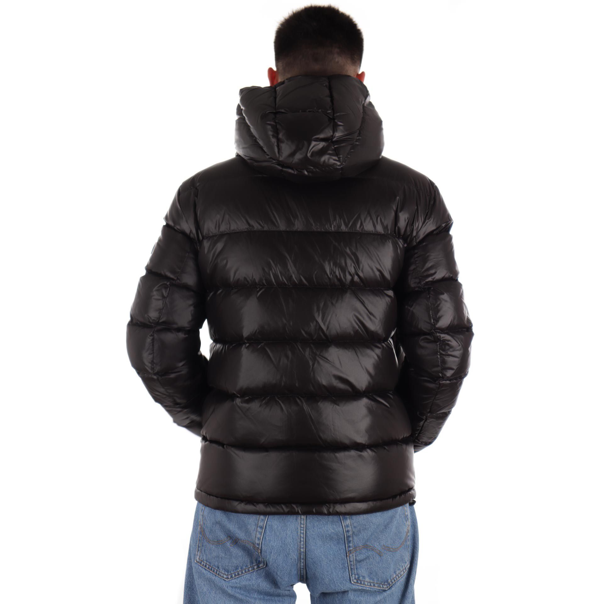 Peuterey sport jackets honova in nylon lucido da uomo