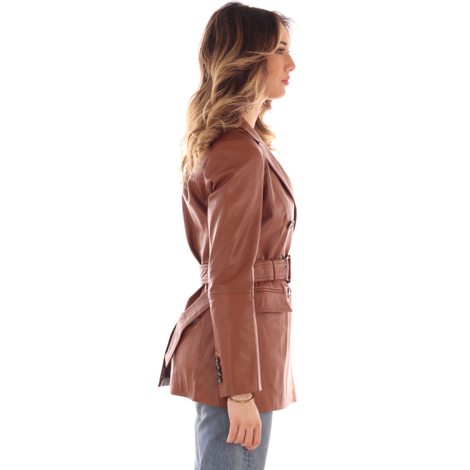 Peuterey trench zulema in nappa da donna