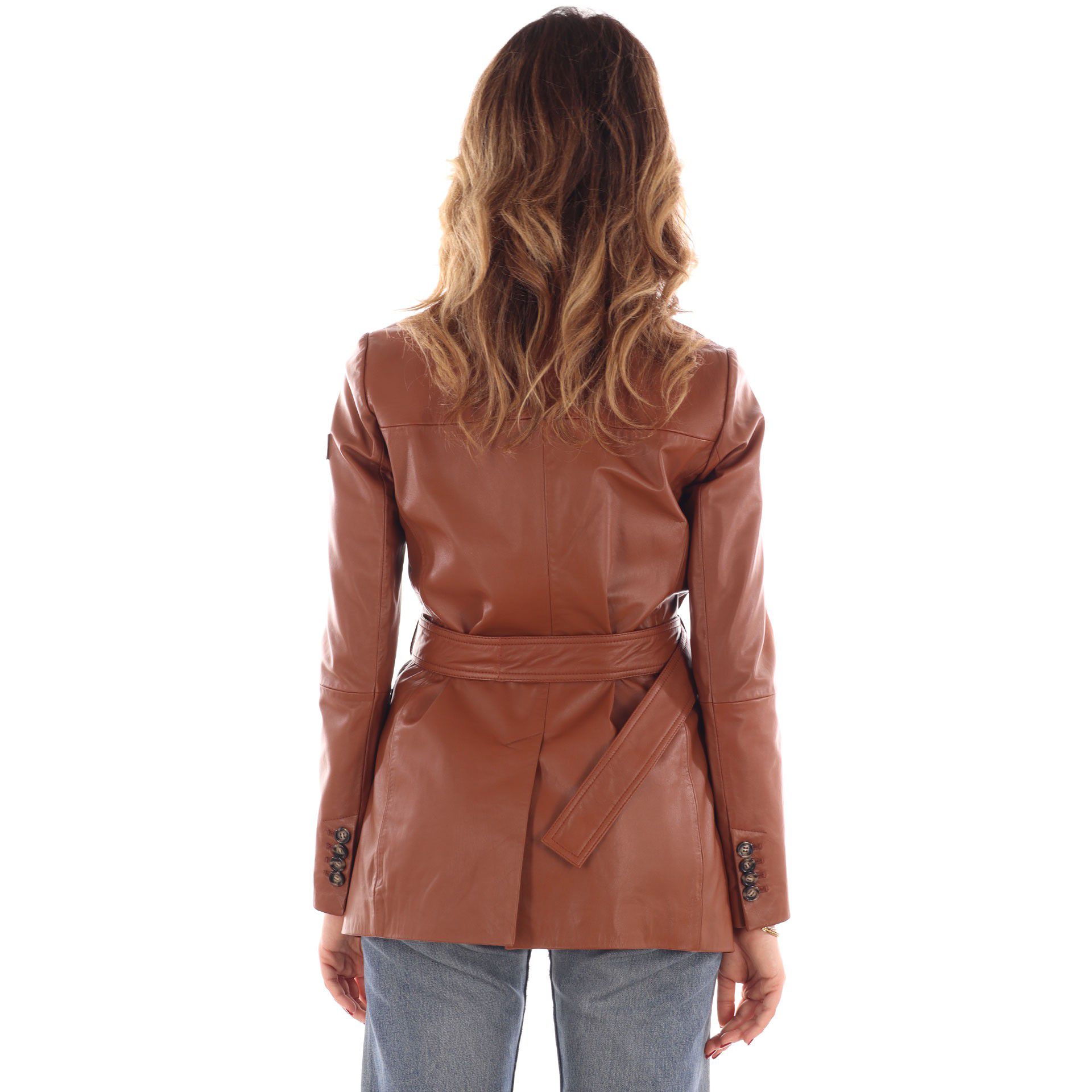 Peuterey trench zulema in nappa da donna