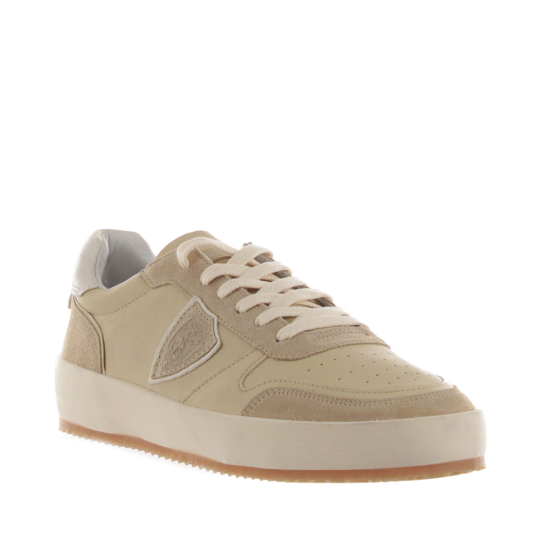 Philippe model sneaker nice low in pelle e camoscio da uomo