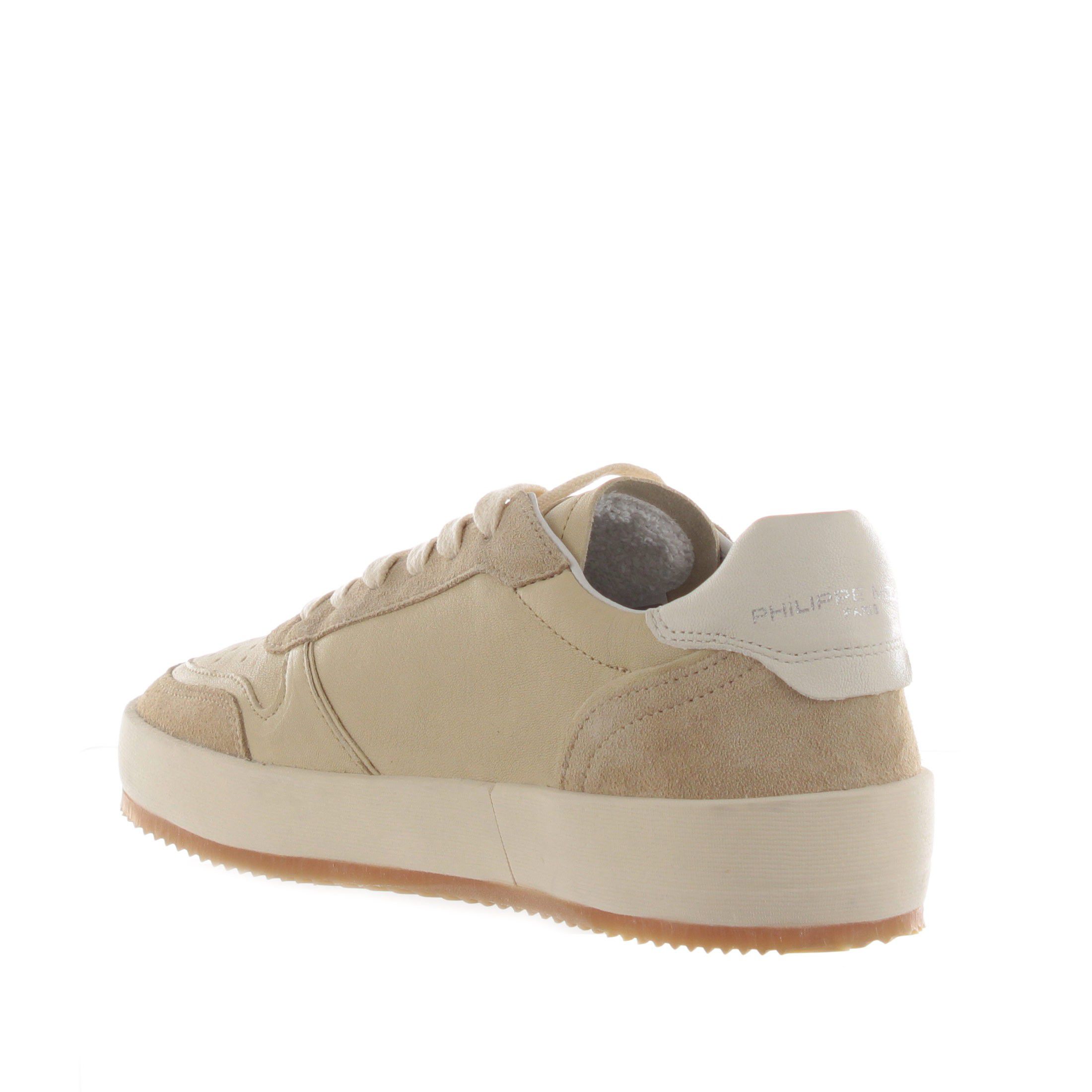 Philippe model sneaker nice low in pelle e camoscio da uomo