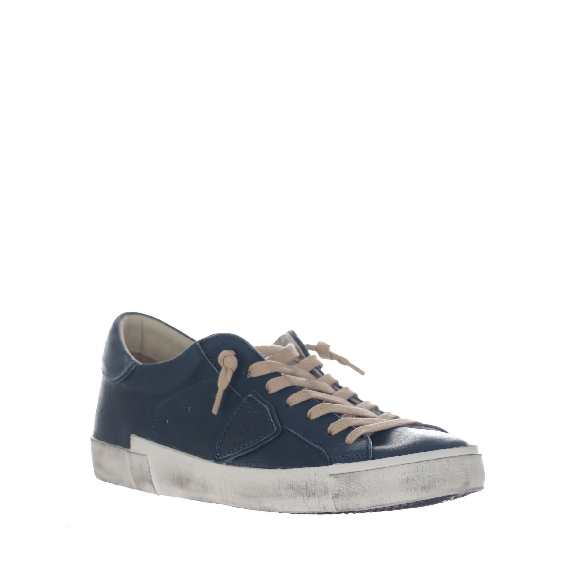 Philippe model sneaker paris x in pelle effetto vintage da uomo