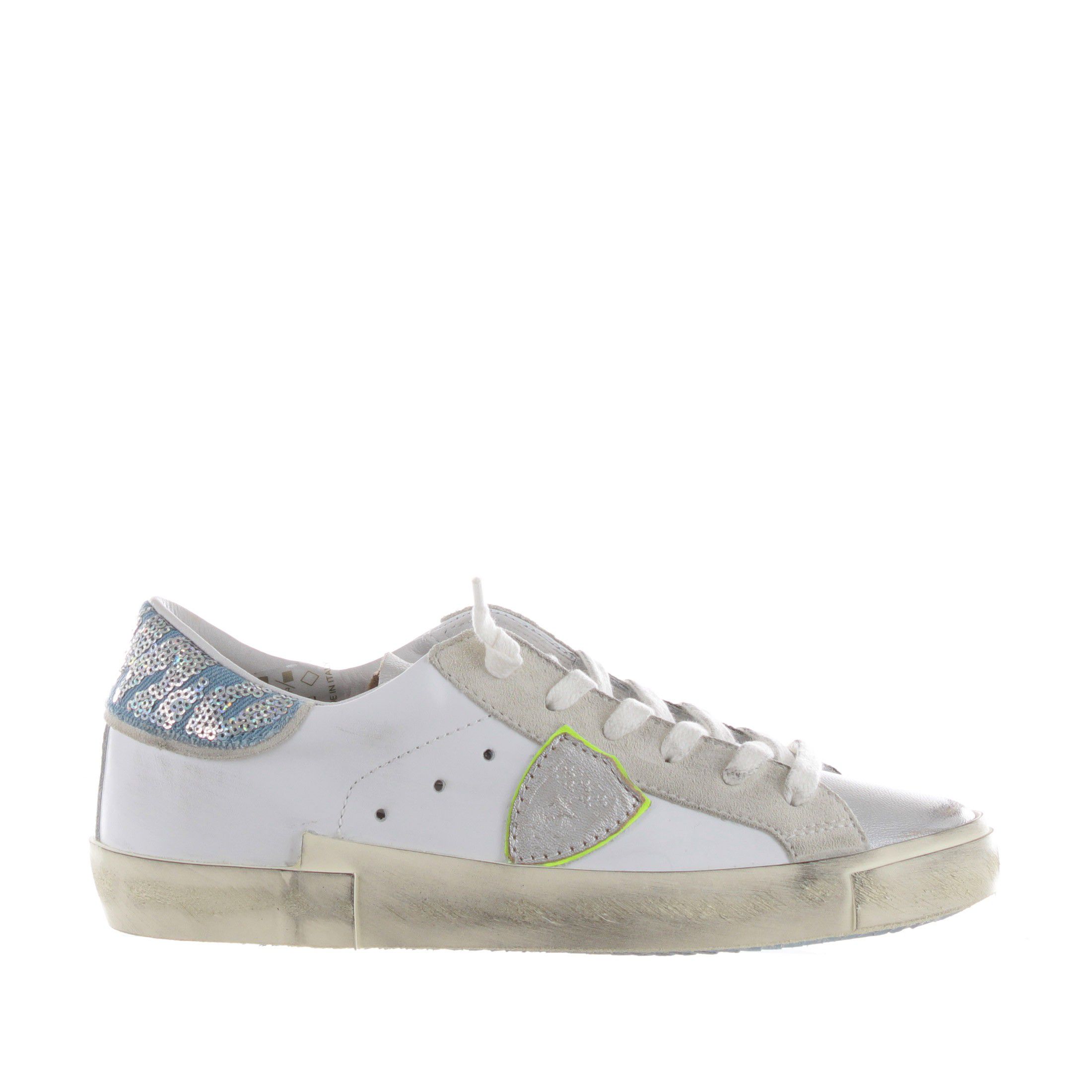 Philippe model sneaker paris x low in pelle da donna