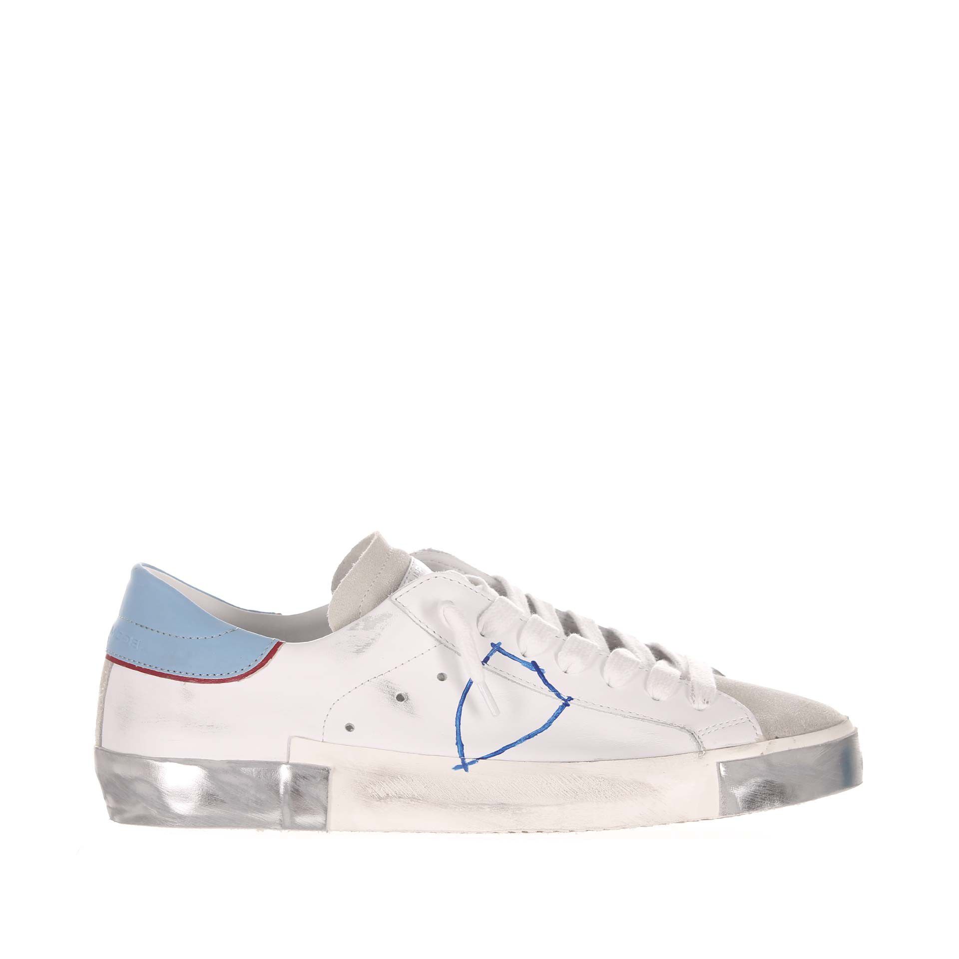 Philippe model sneaker paris x low in pelle da uomo