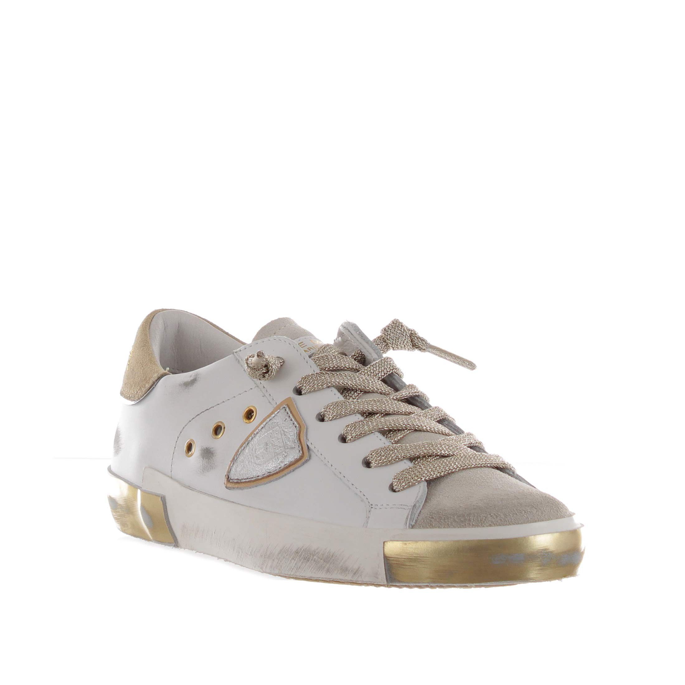 Philippe model sneaker paris x low in pelle da donna