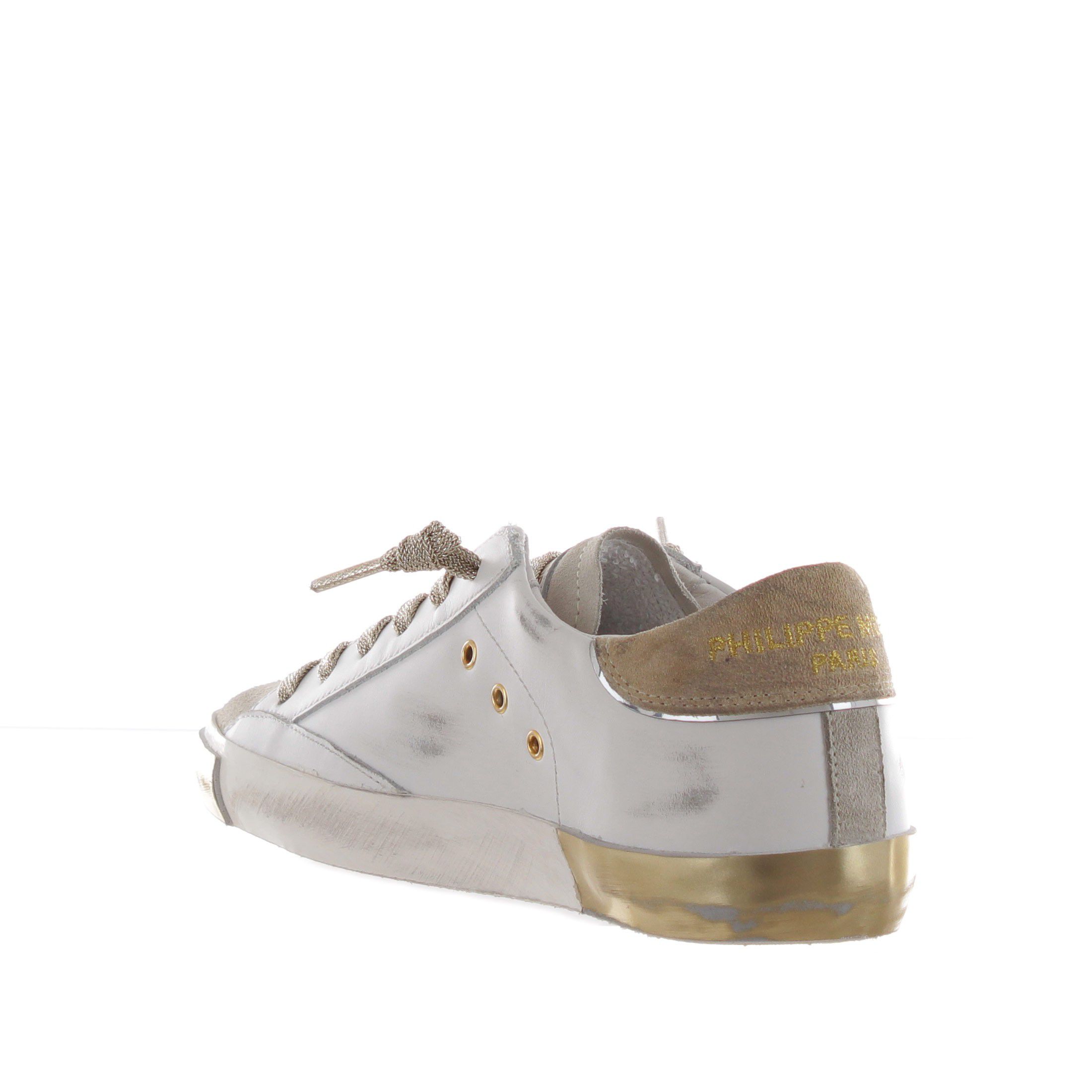 Philippe model sneaker paris x low in pelle da donna