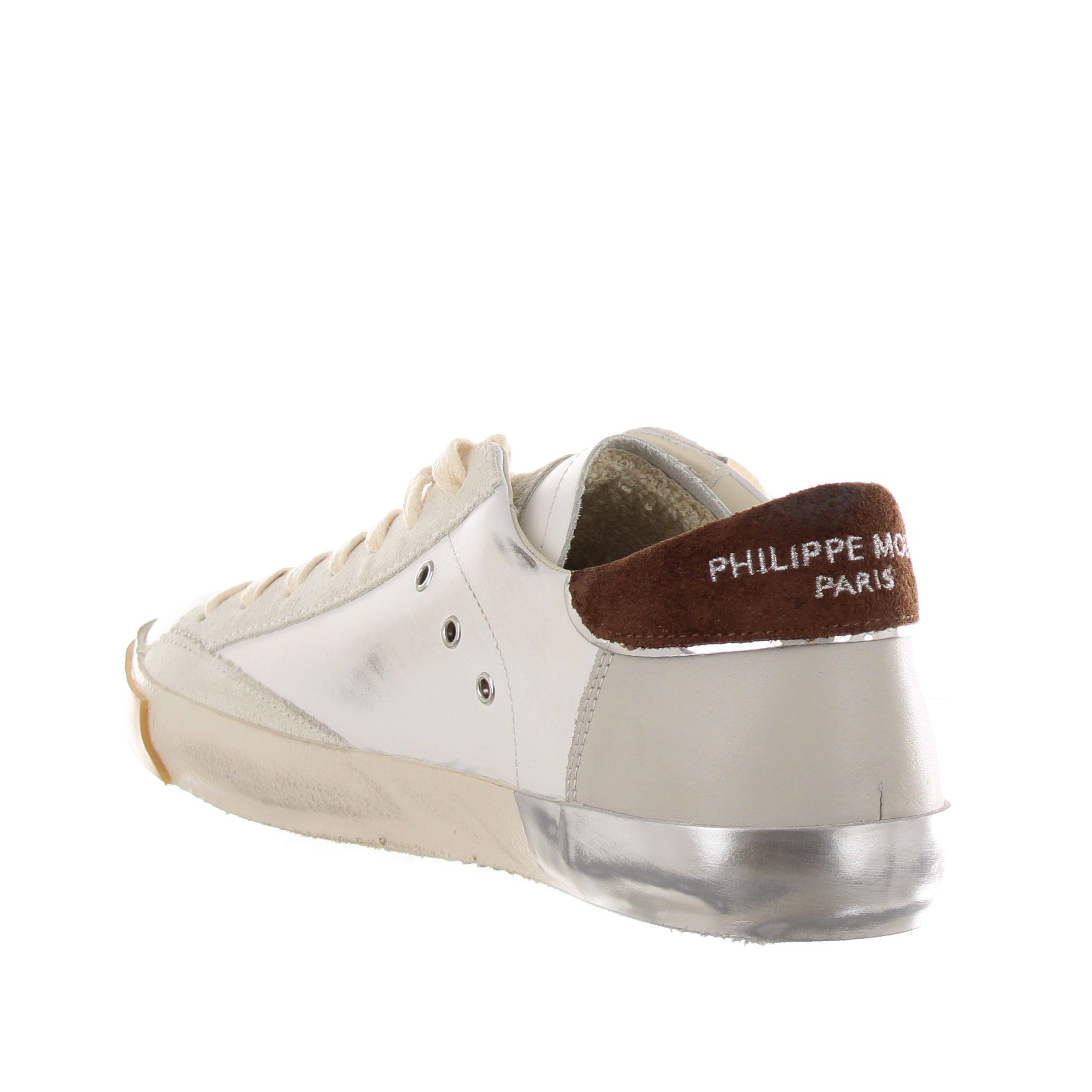 Philippe model sneaker paris x low in pelle vintage da uomo