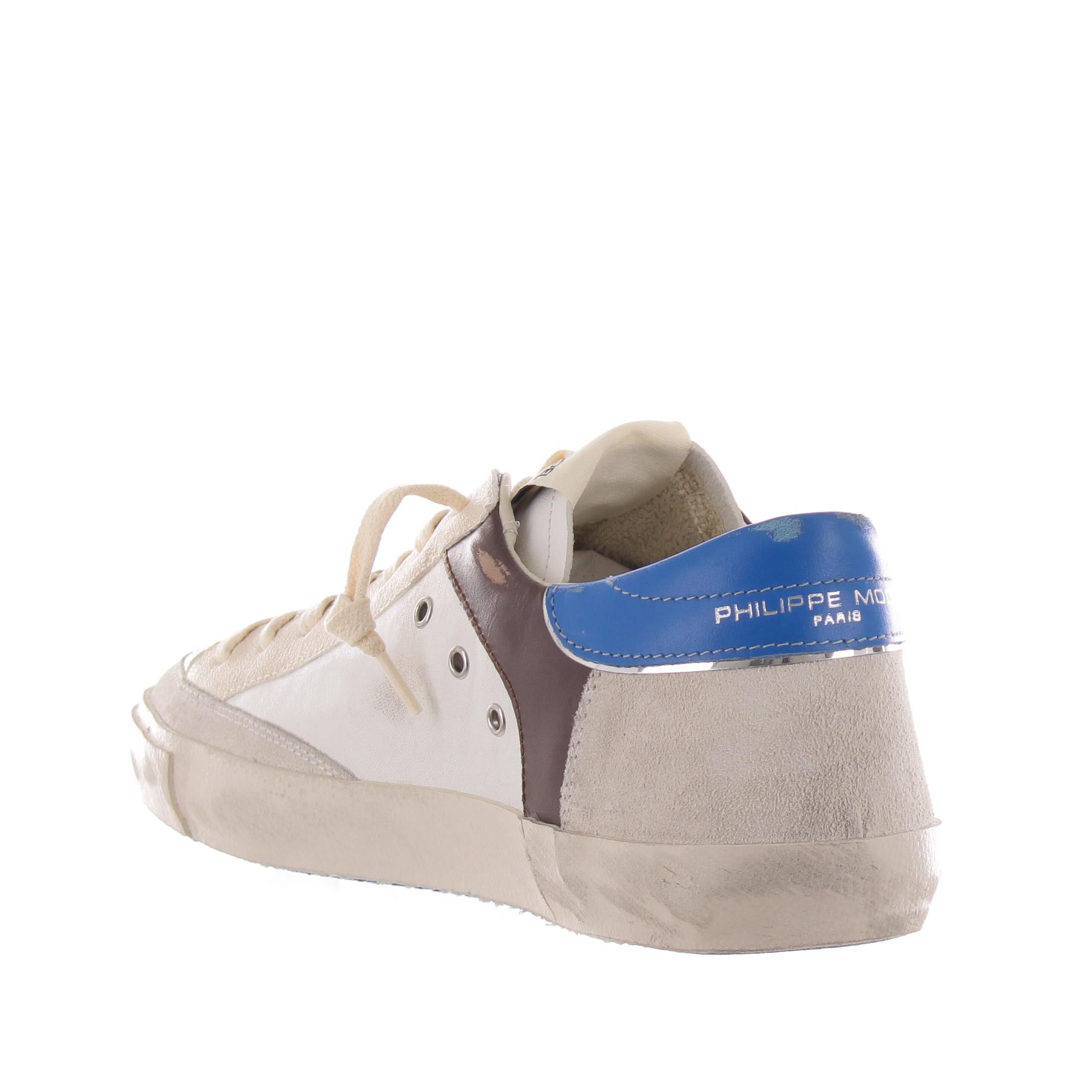 Philippe model sneaker paris x low in pelle vintage da uomo