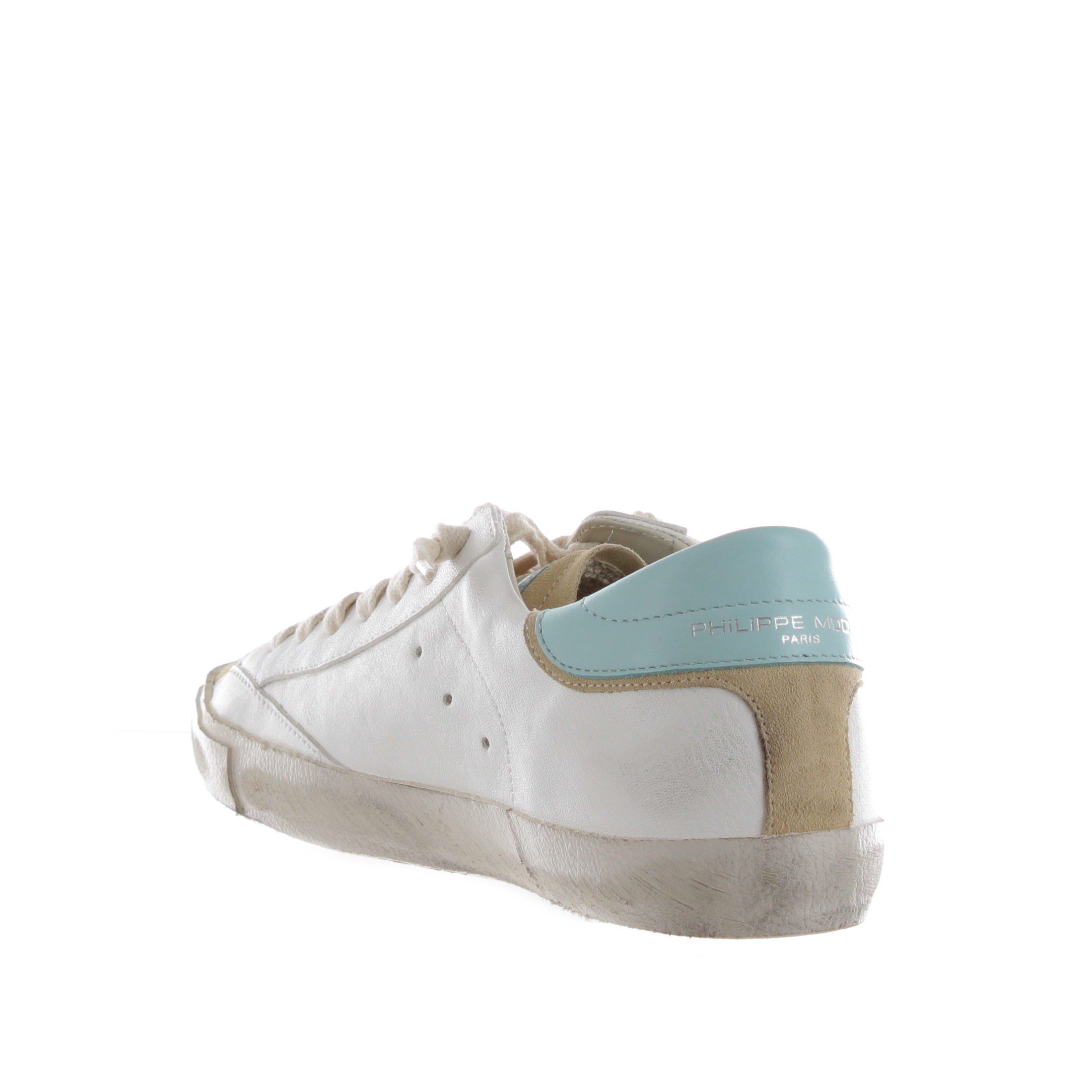 Philippe model sneaker paris x low in pelle vintage da uomo