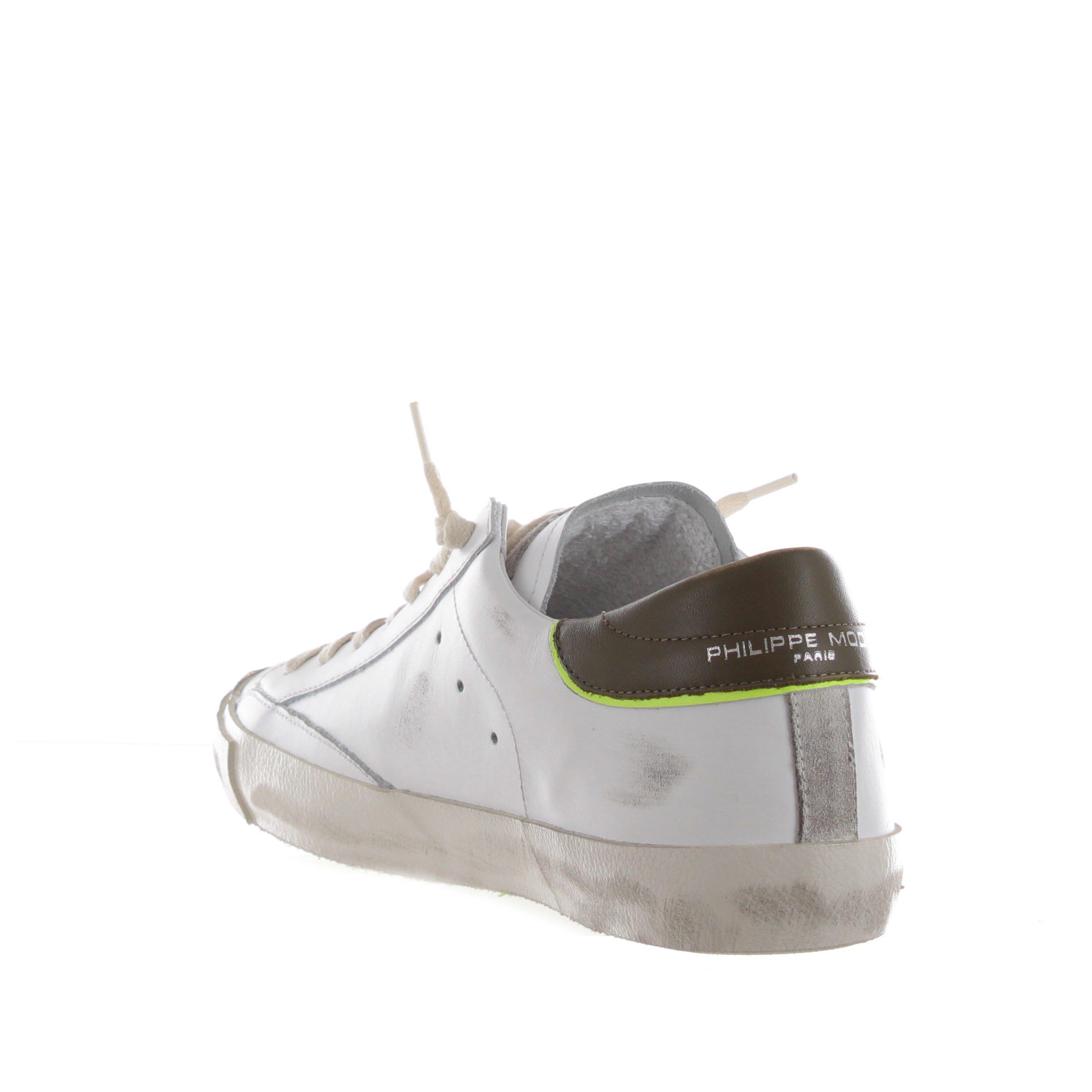 Philippe model sneaker paris x low in pelle vintage da uomo