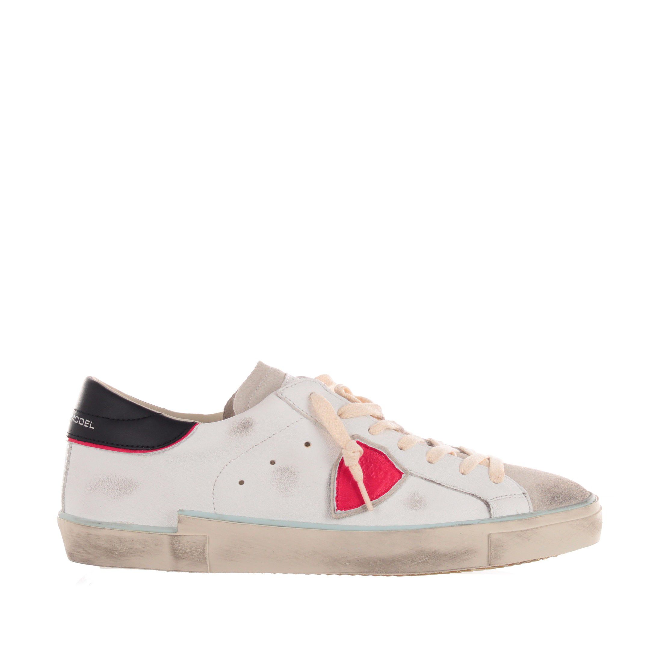 Philippe model sneaker paris x low in pelle vintage da uomo