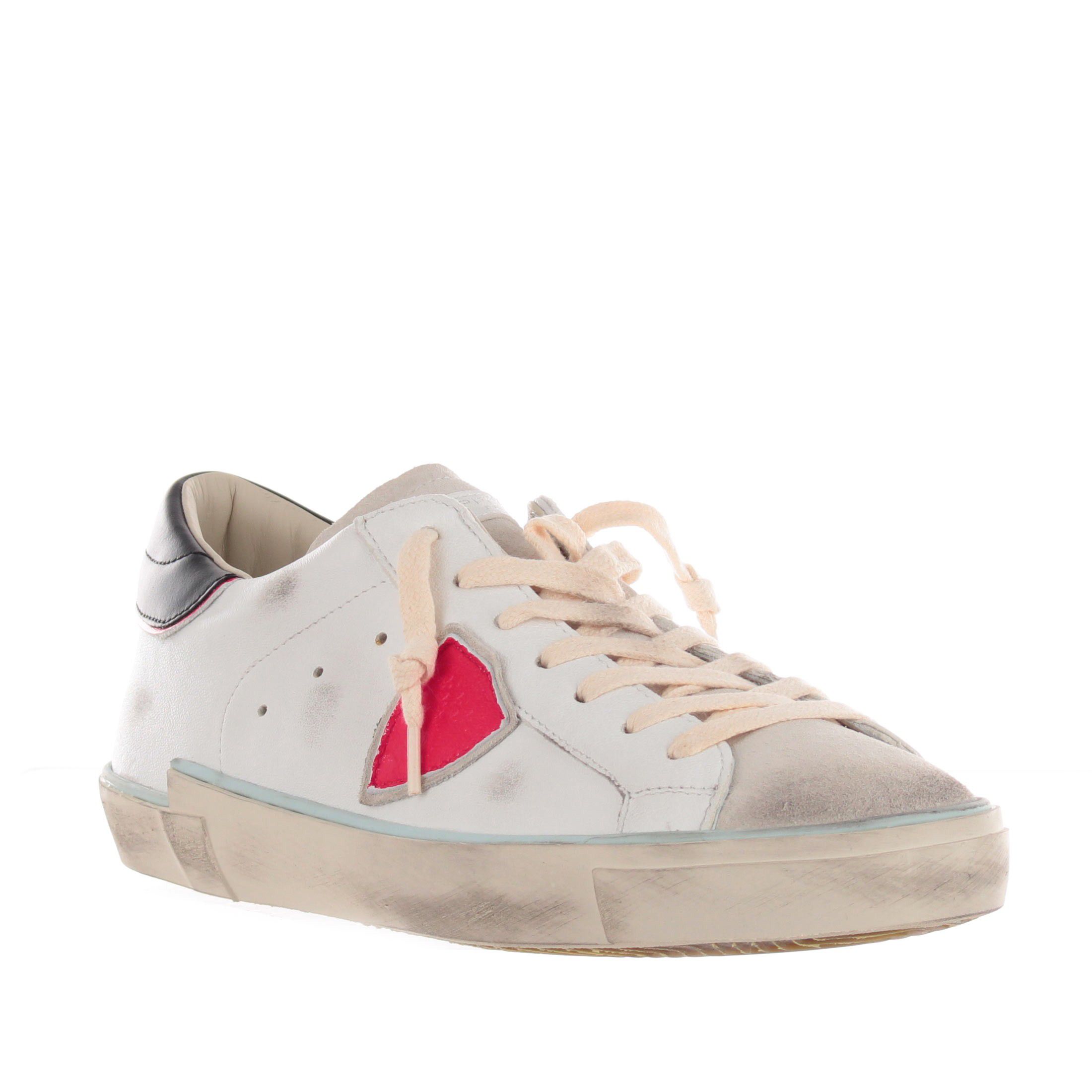 Philippe model sneaker paris x low in pelle vintage da uomo