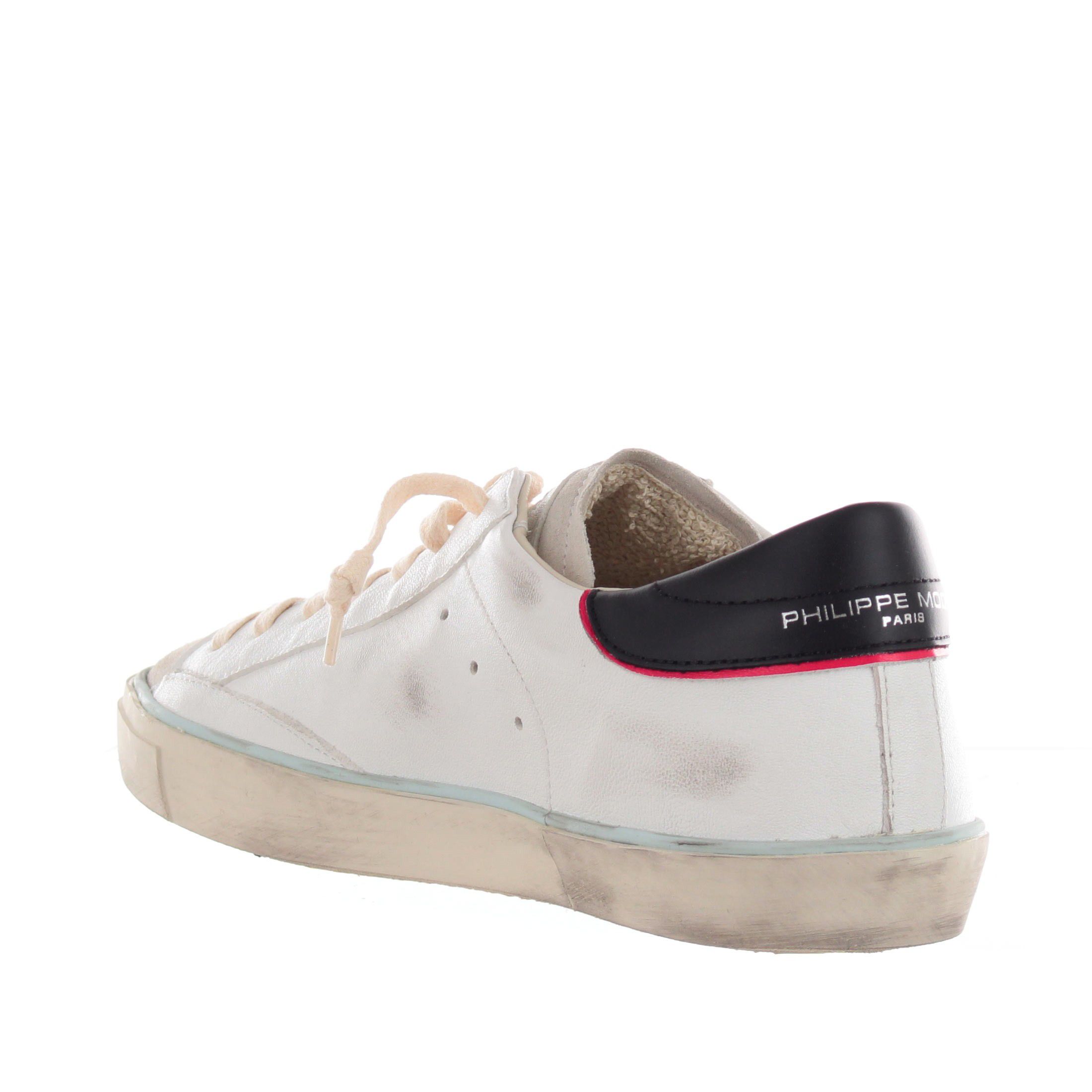Philippe model sneaker paris x low in pelle vintage da uomo