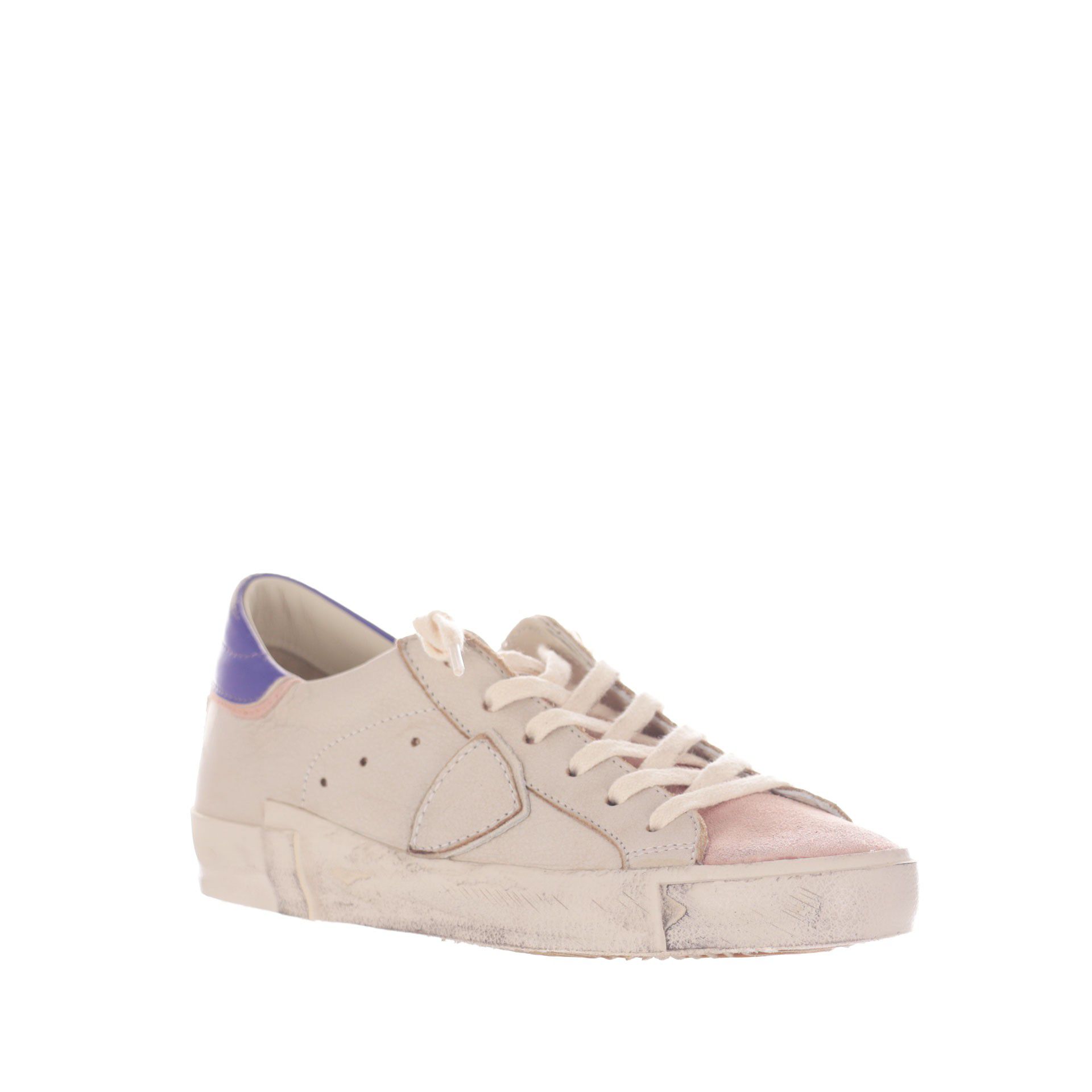 Philippe model sneaker paris x low vintage in pelle da donna