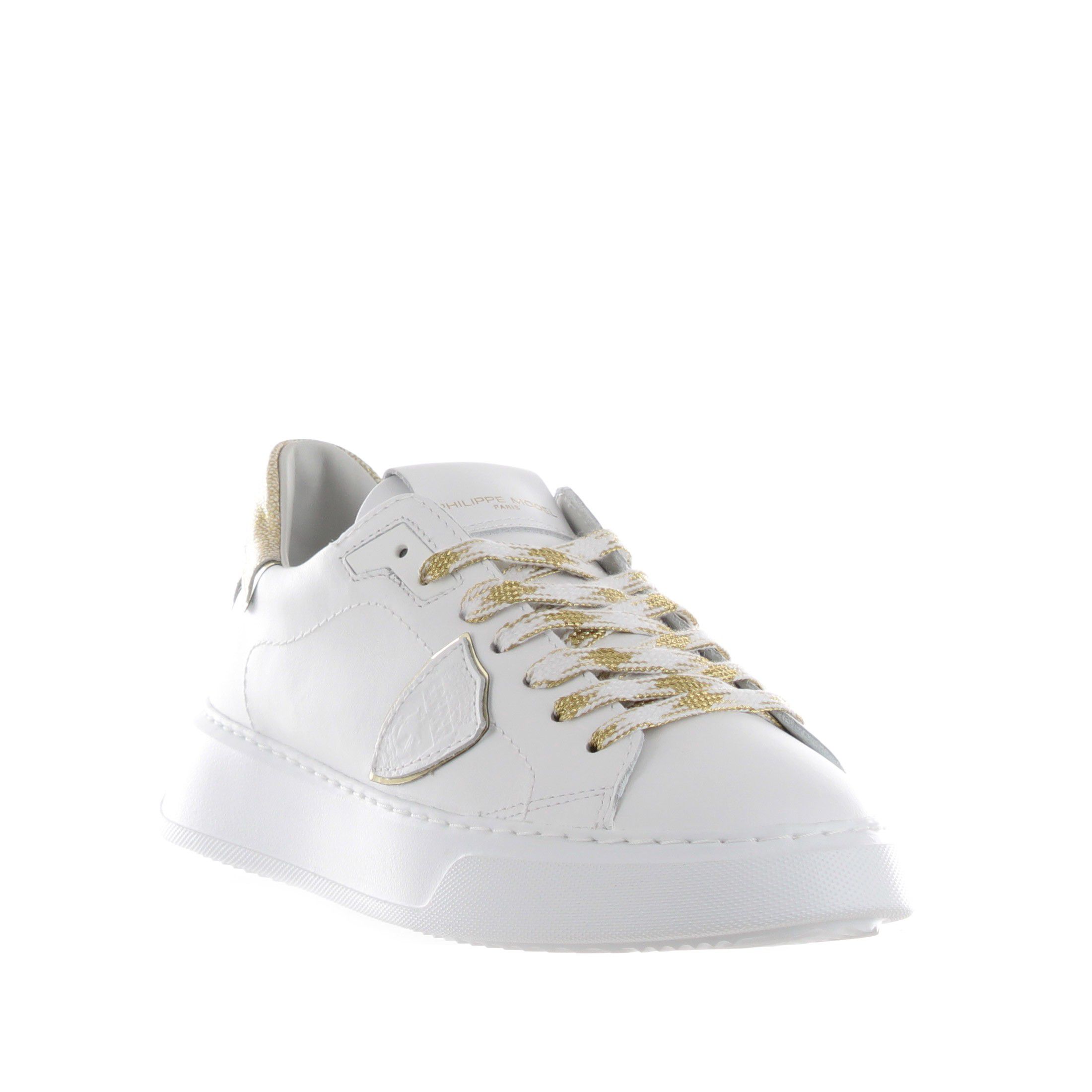 Philippe model sneaker temple in pelle  da donna