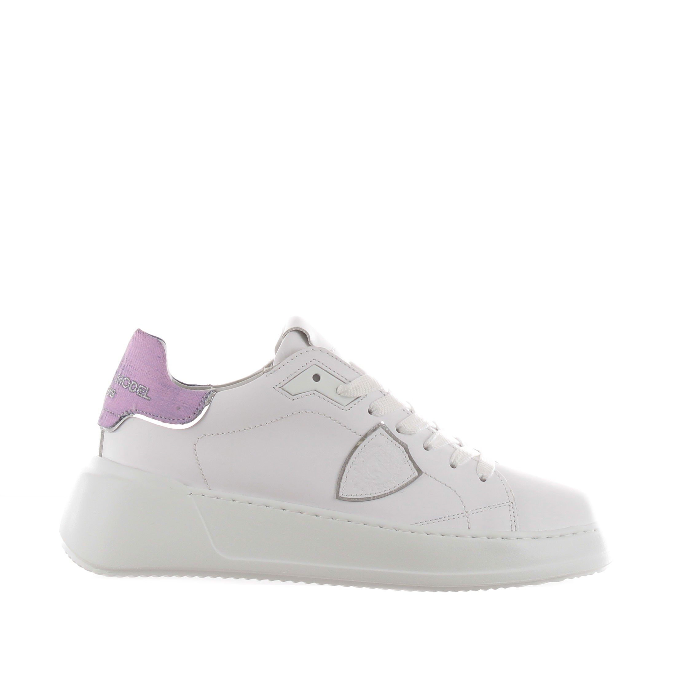 Philippe model sneaker tres temple in pelle da donna