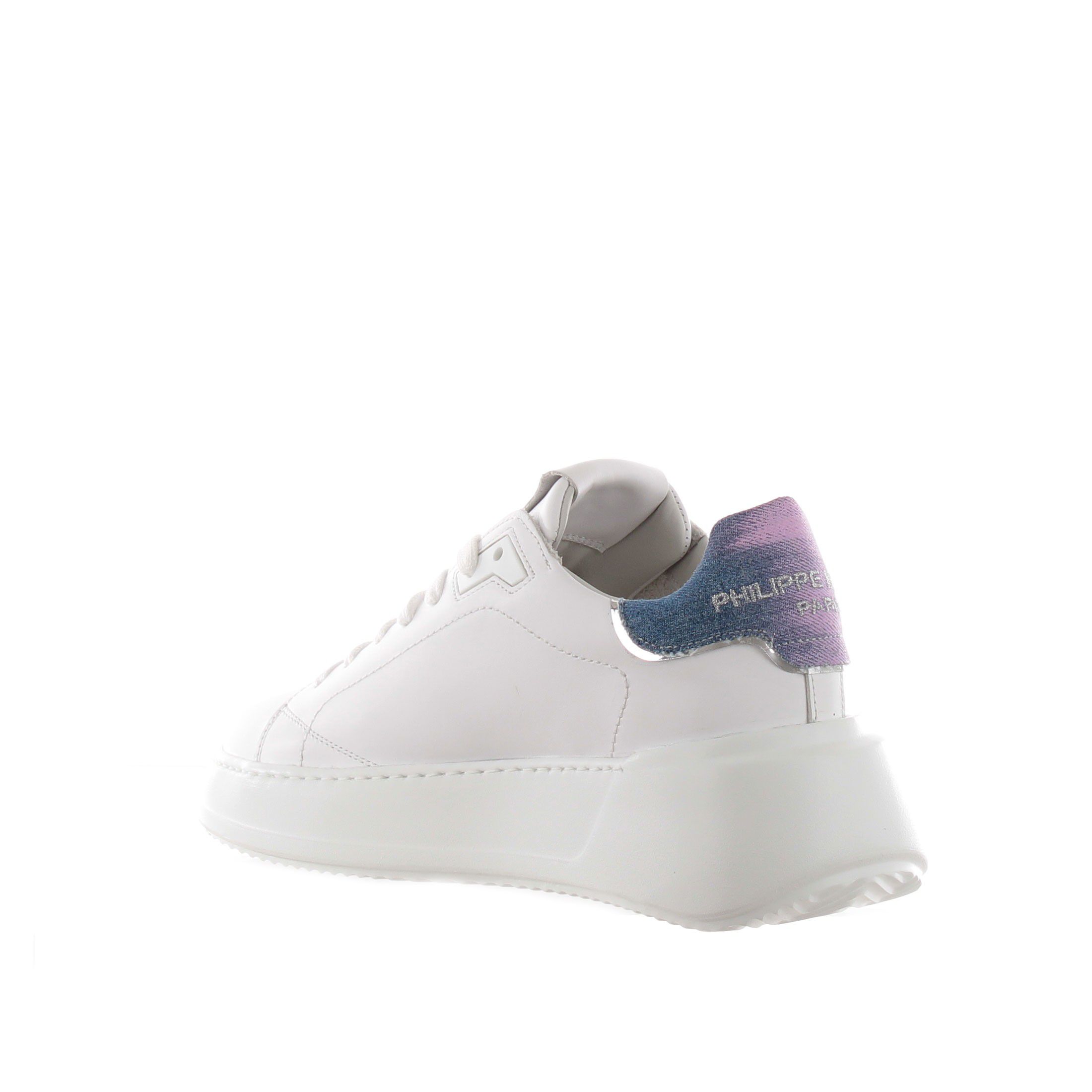 Philippe model sneaker tres temple in pelle da donna