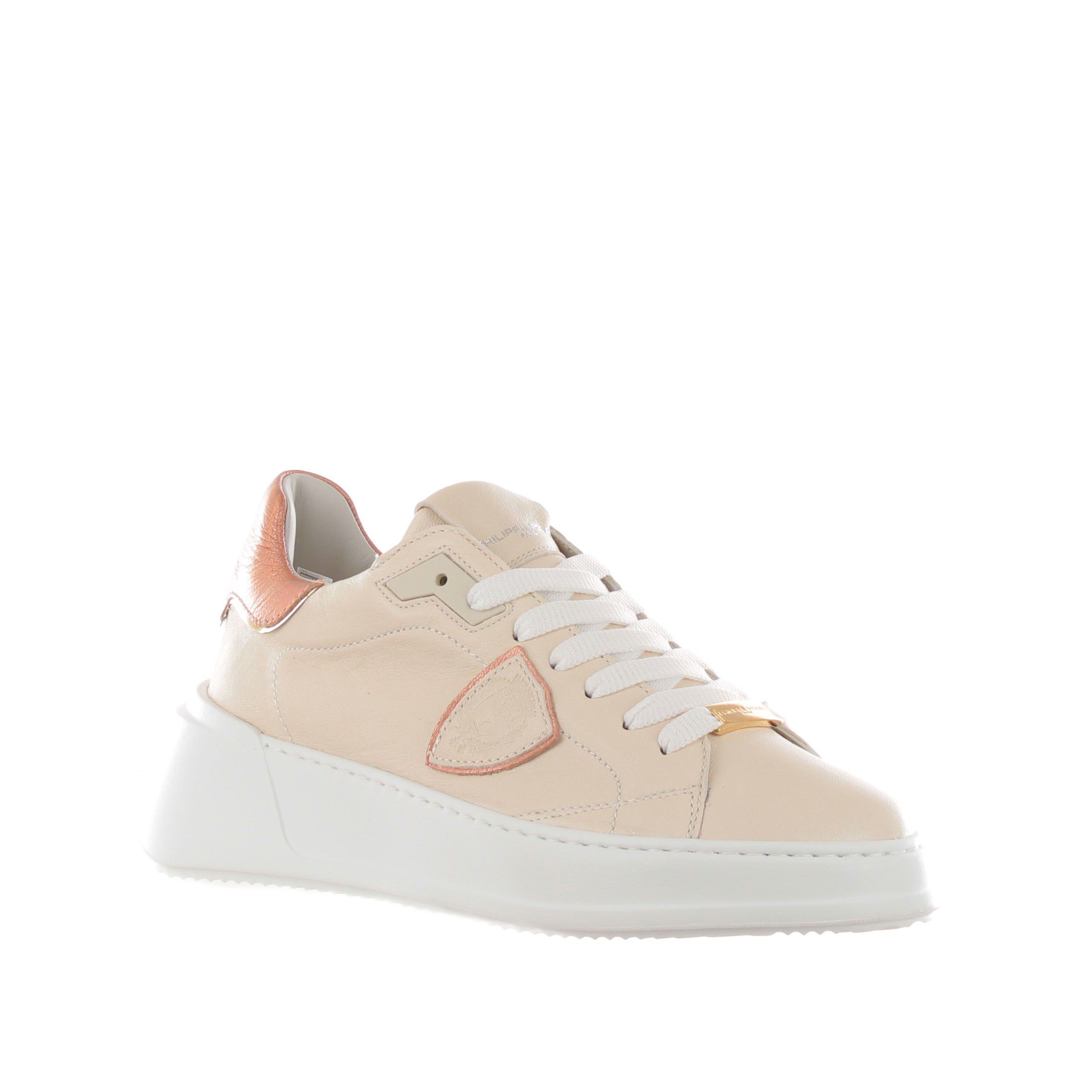 Philippe model sneaker tres temple in pelle da donna