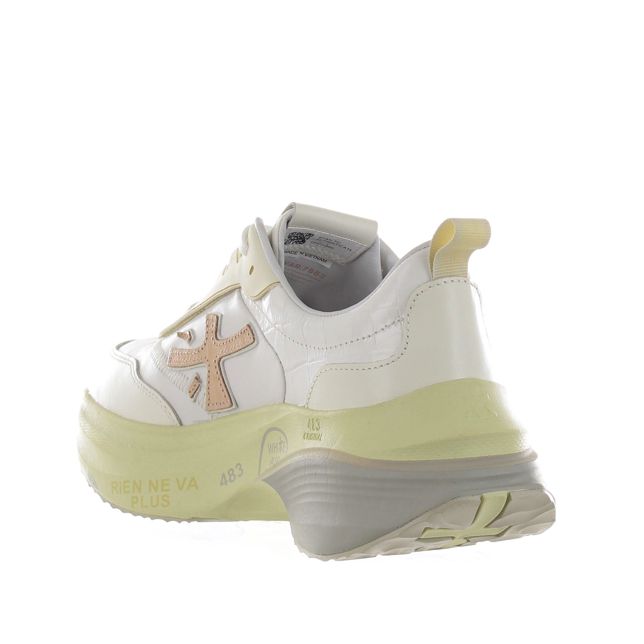 Premiata sneaker hill in pelle da donna