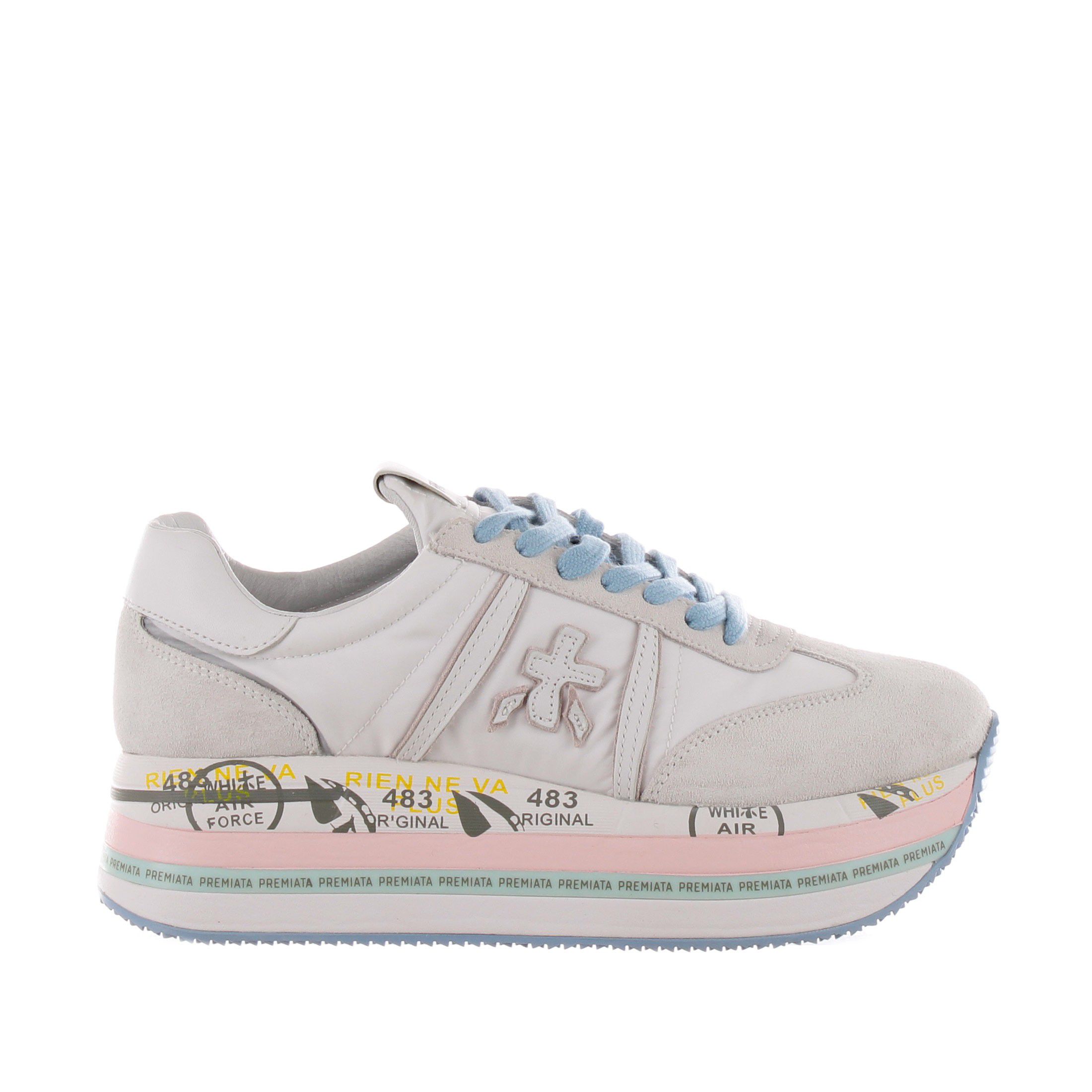 Premiata sneaker in pelle da donna