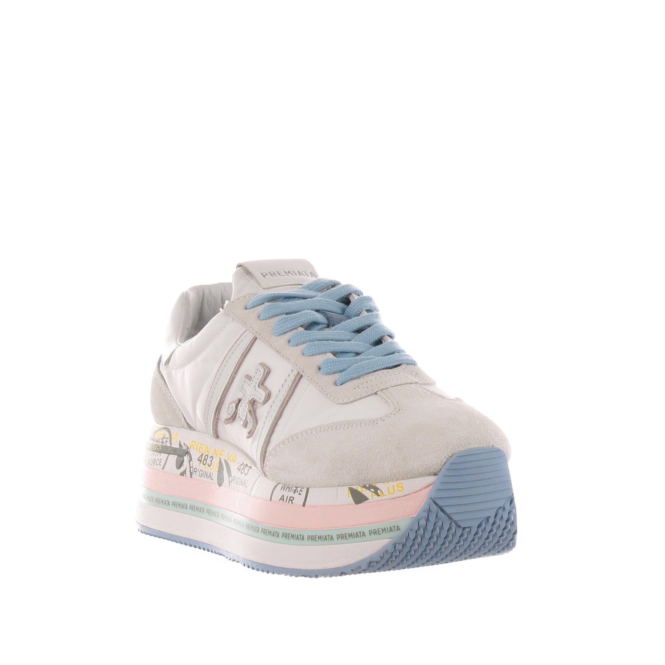 Premiata sneaker in pelle da donna