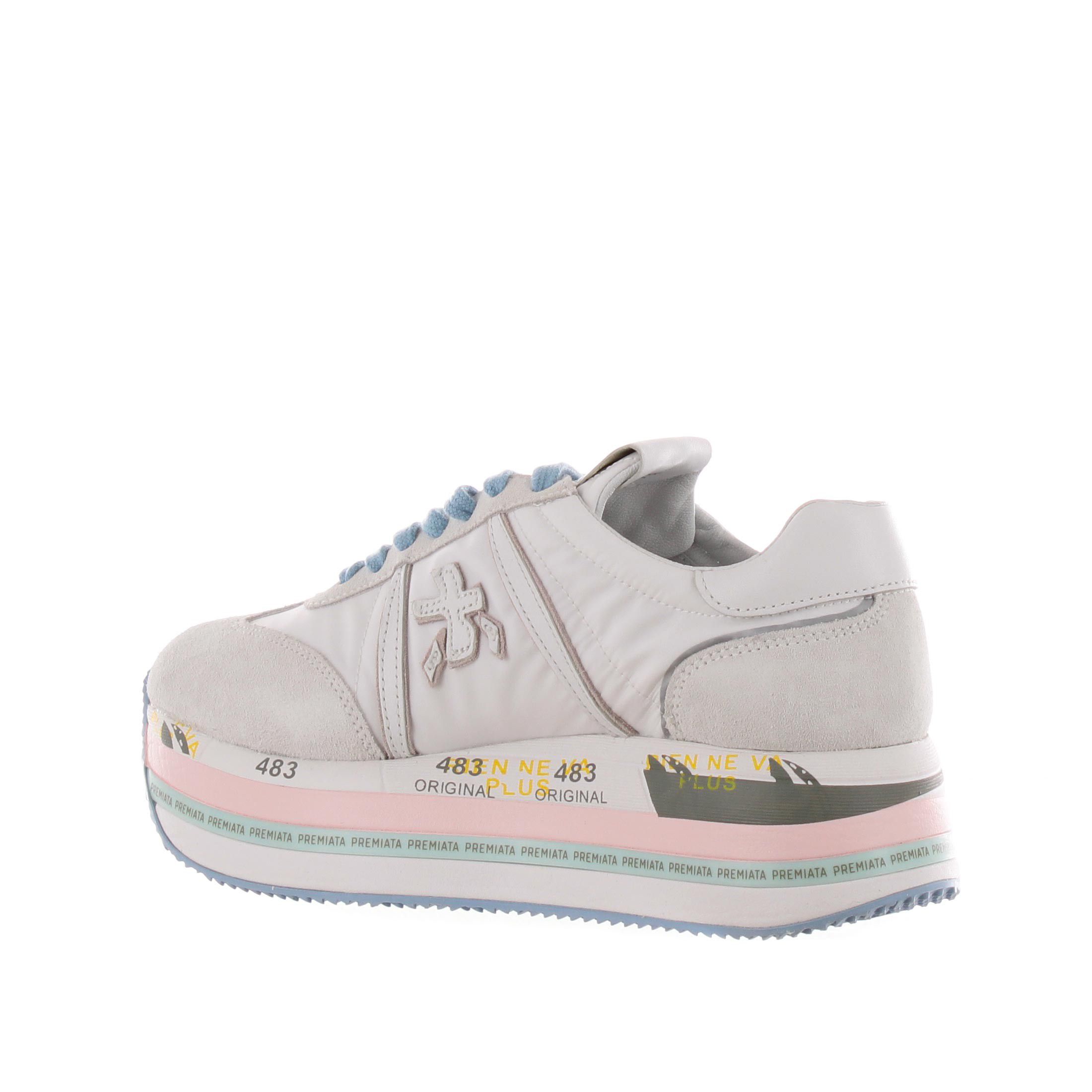 Premiata sneaker in pelle da donna