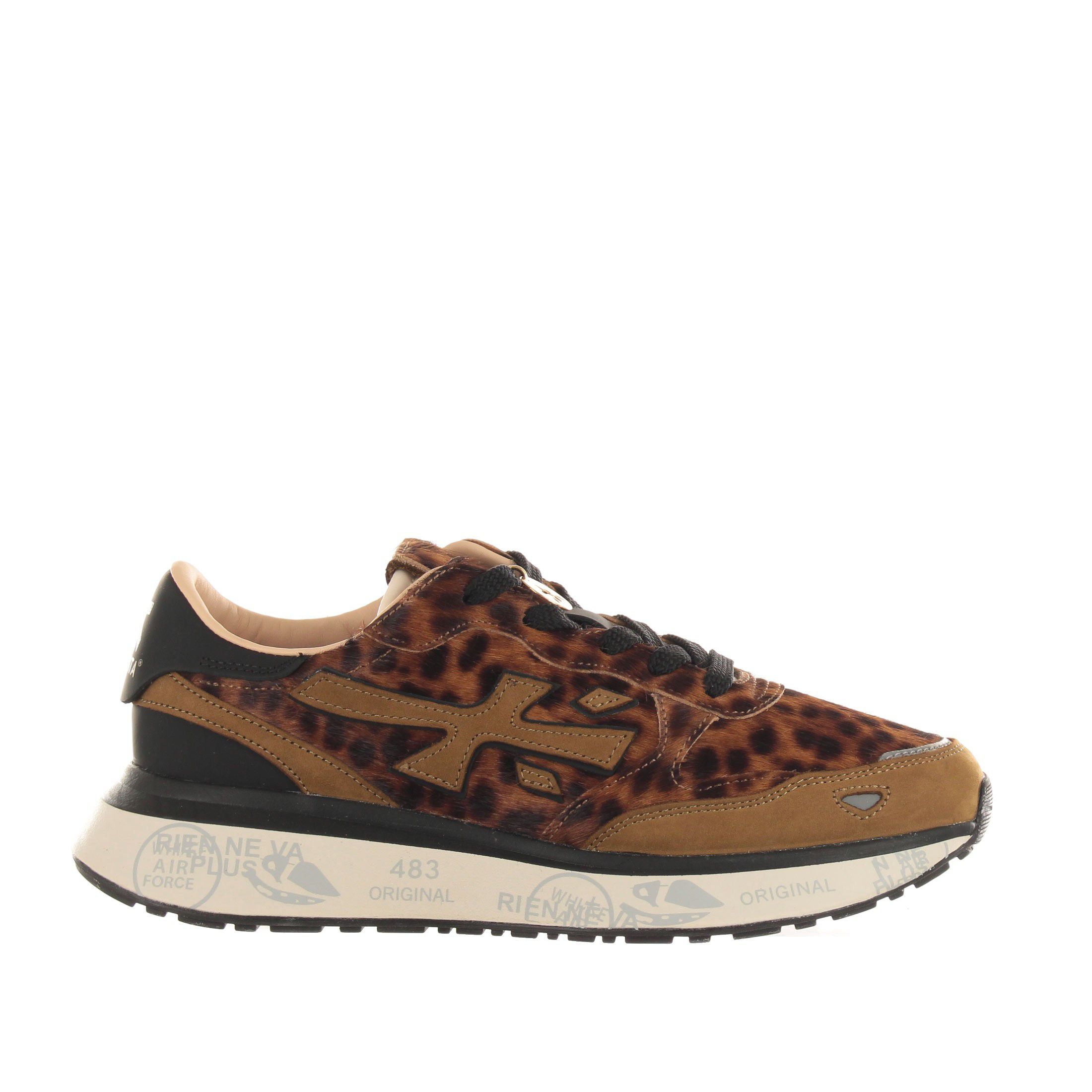Premiata sneaker lauryn in cavallino da donna