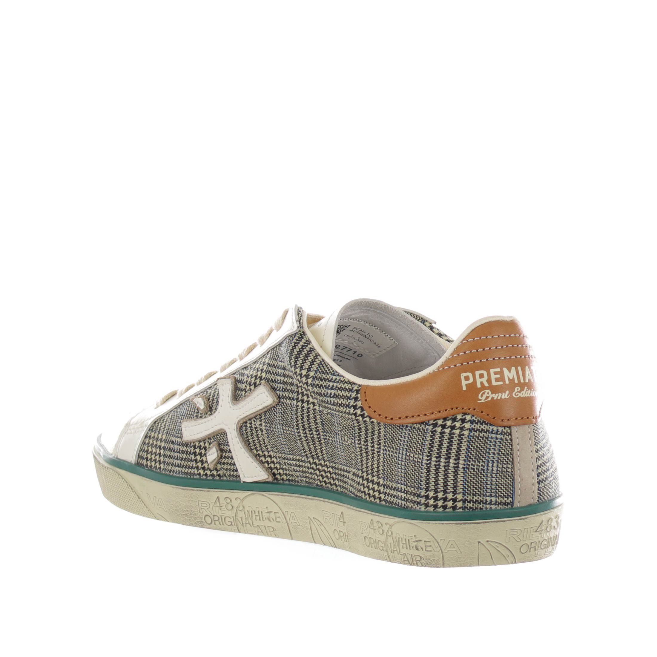 Premiata sneaker steven in tessuto da uomo